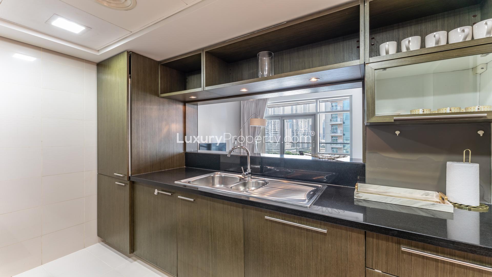 Newly upgraded kitchen in 1-bedroom apartment, The Lofts Central, Downtown Dubai for rent