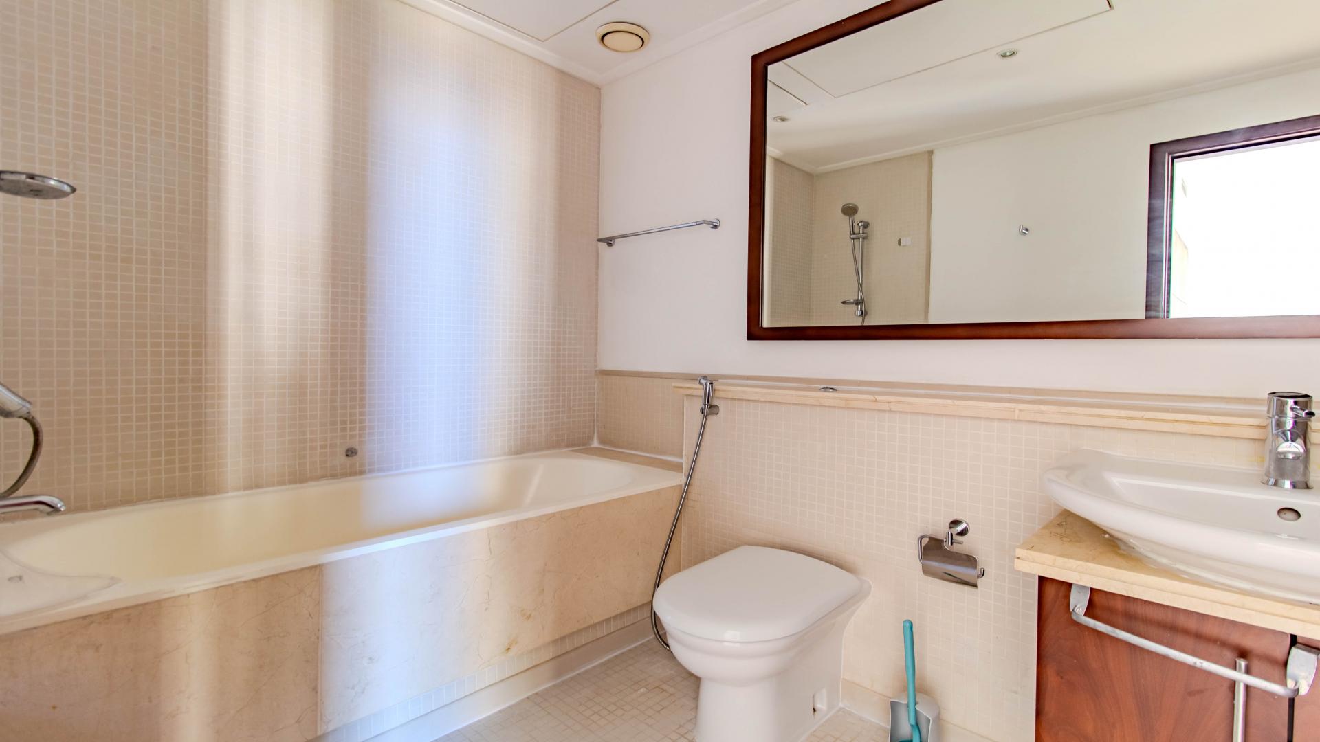 Balcony view from Beauport Tower apartment in Dubai Marina, overlooking the cityscape