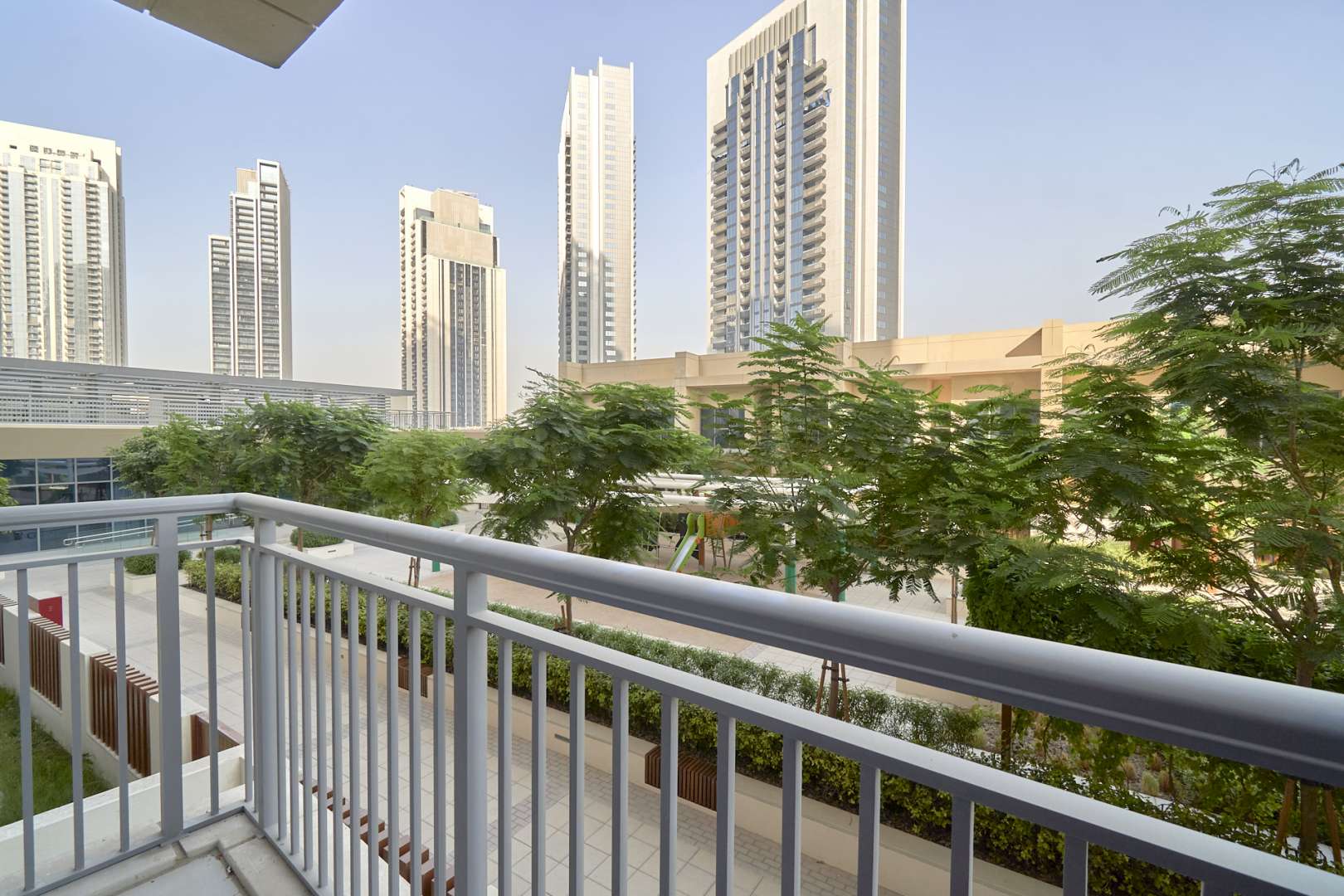 Charming Dubai Creek Harbour apartment with balcony and courtyard views in Harbour Views 2