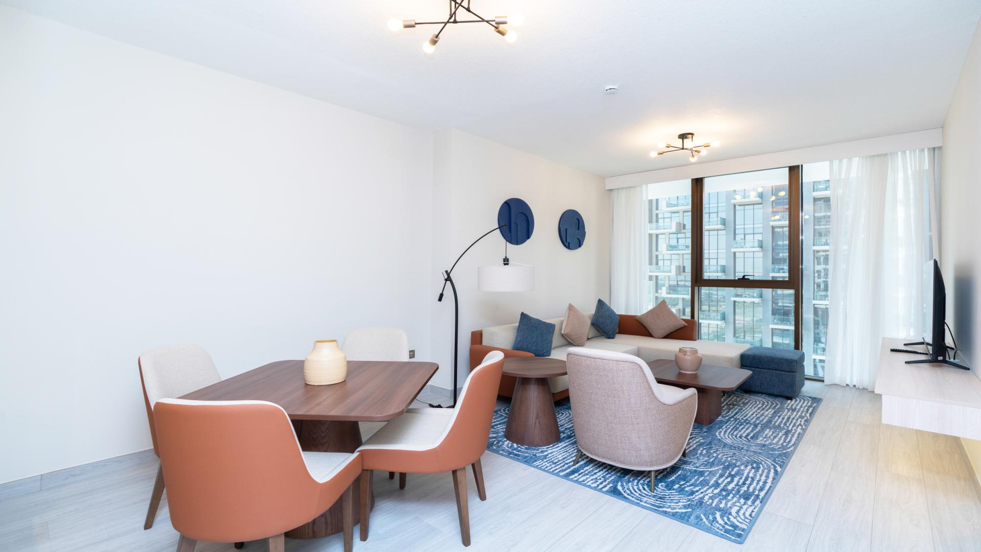 Brand new furnished living room in One of One Residences, Business Bay apartment