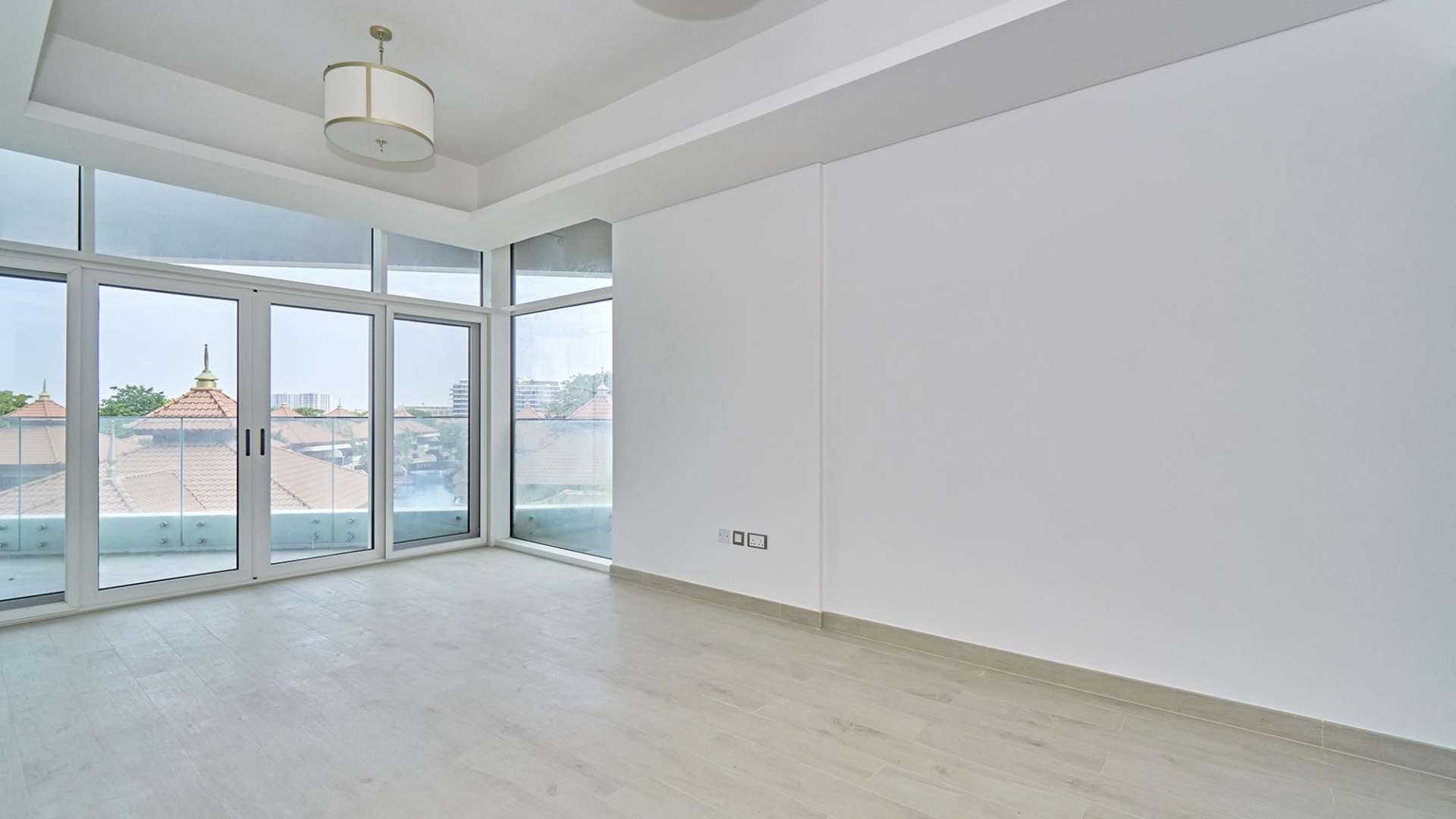 Modern apartment building with pool, MINA by Azizi, Palm Jumeirah, private beach access