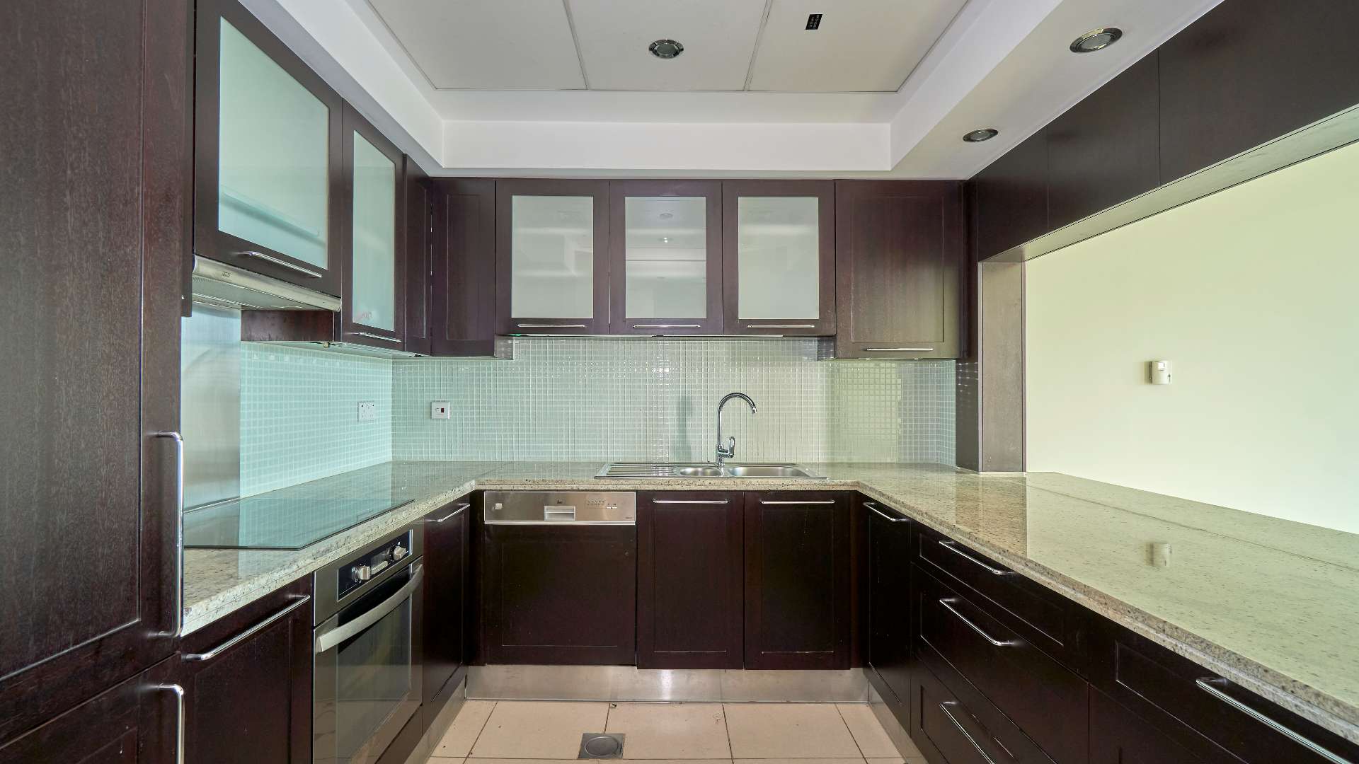 Balcony view from spacious 1-bedroom apartment in Mosela, The Views, for rent