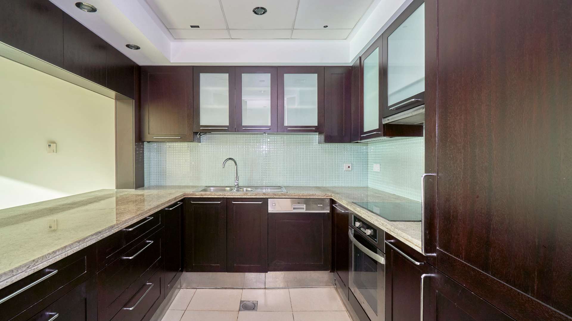 Spacious living area in 1-bedroom apartment, Mosela Waterside Residences, The Views for rent