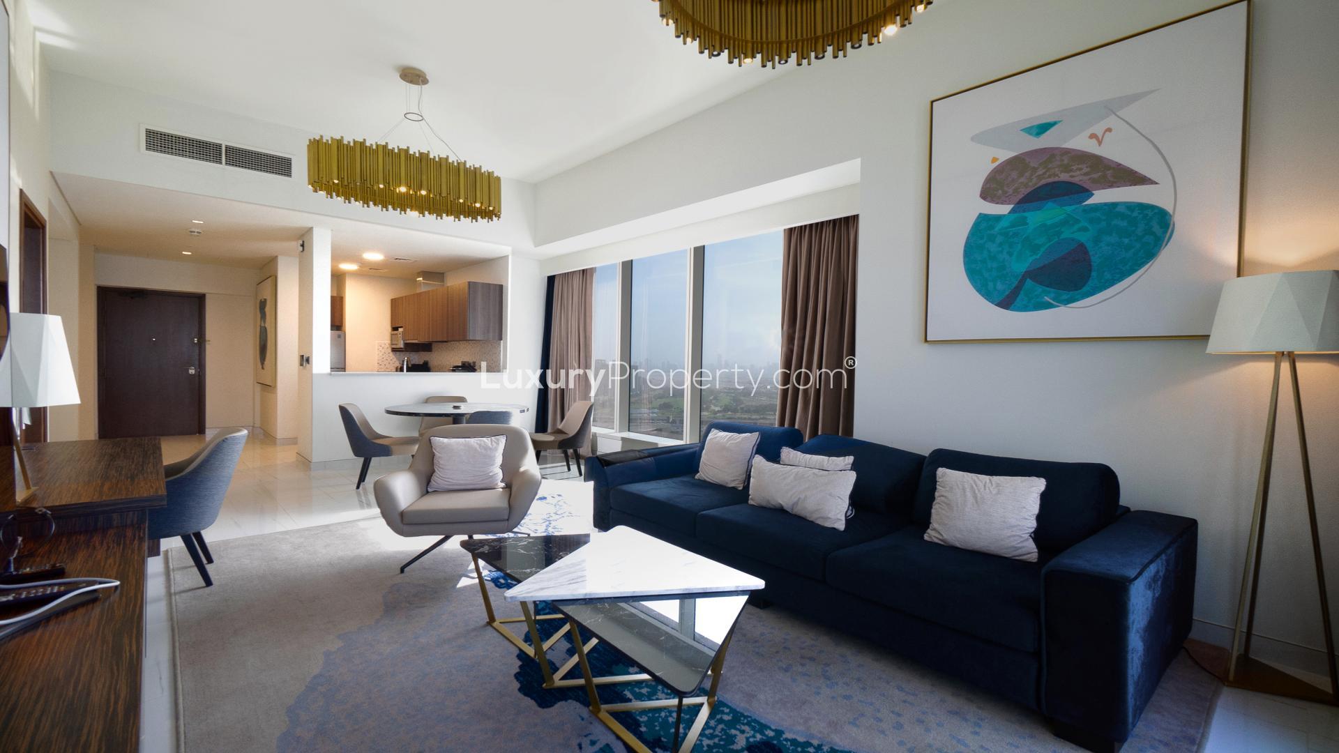 Luxury 1-bedroom apartment sea view from Avani Palm View, Dubai Media City