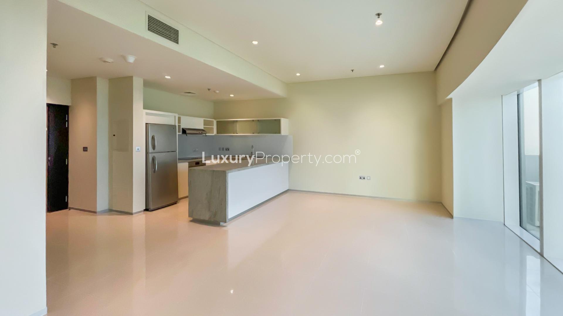 Modern kitchen in 1-bedroom apartment, Park Place Tower, Sheikh Zayed Road, Dubai