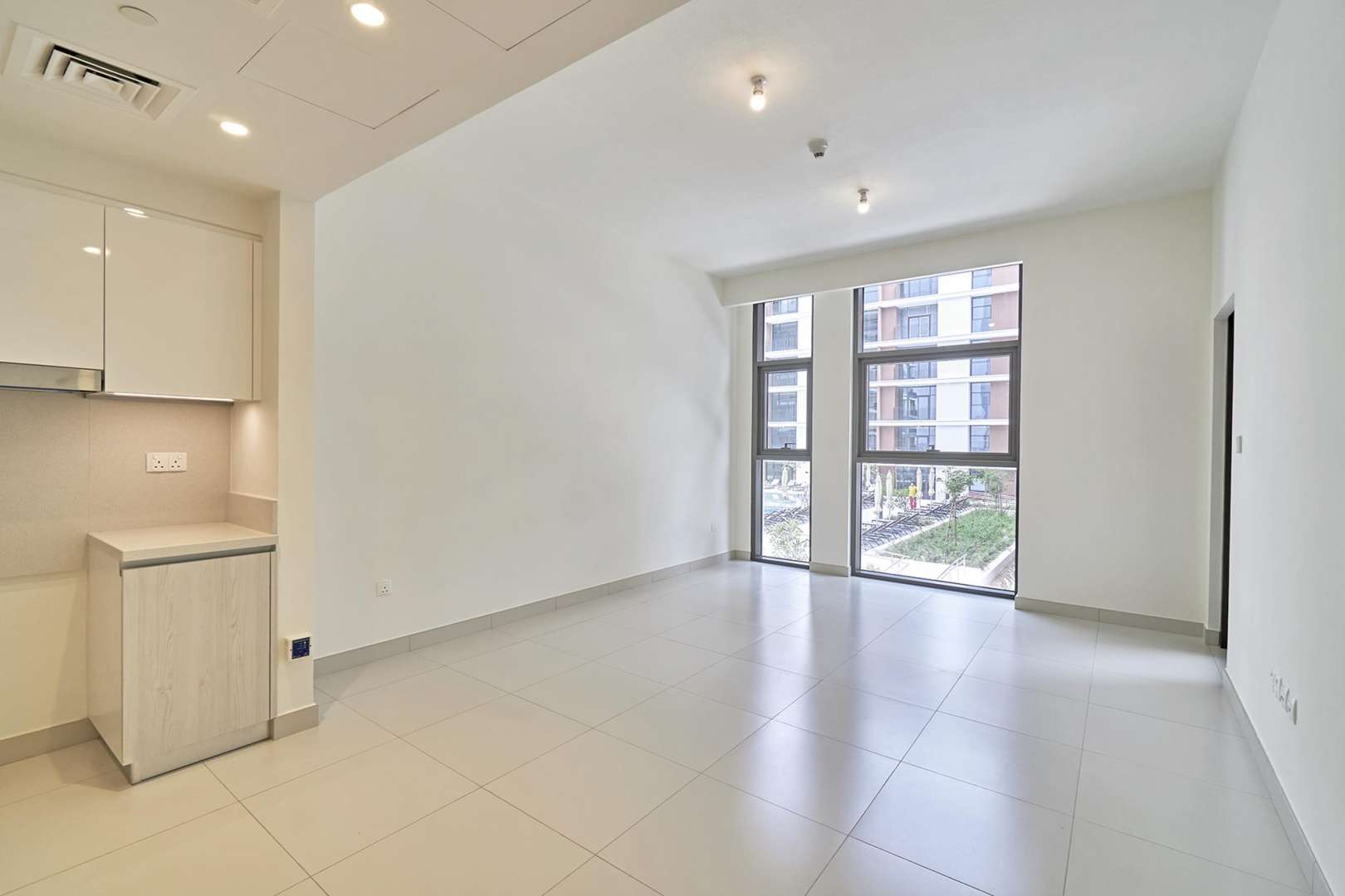 Charming apartment complex with pool in Park Point, Dubai Hills Estate for rent