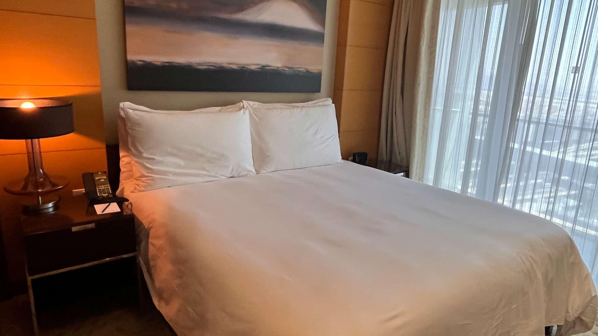 Luxurious living room in Address Residences Dubai Mall apartment, featuring modern furniture and decor