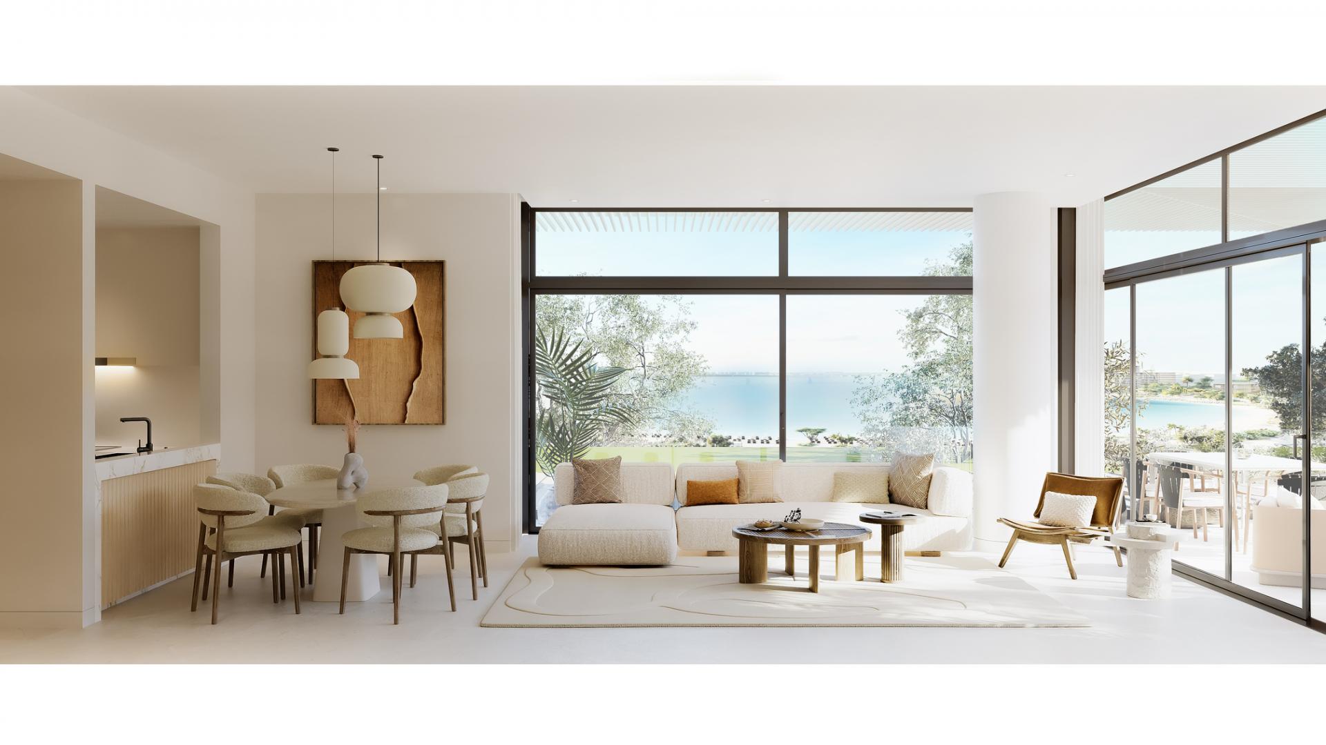 "Luxury apartment with sea view in Dubai Islands, Deira, for sale. Ref: LP39023.",Splendid one-bedroom apartment in Rixos, Dubai Islands, featuring modern living area with sea view