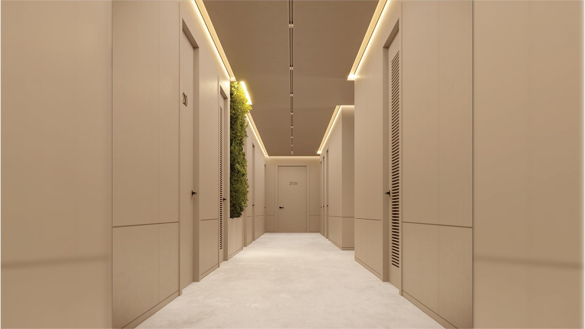 Elbrus Tower apartment building in Jumeirah Village Triangle, modern architecture, for sale