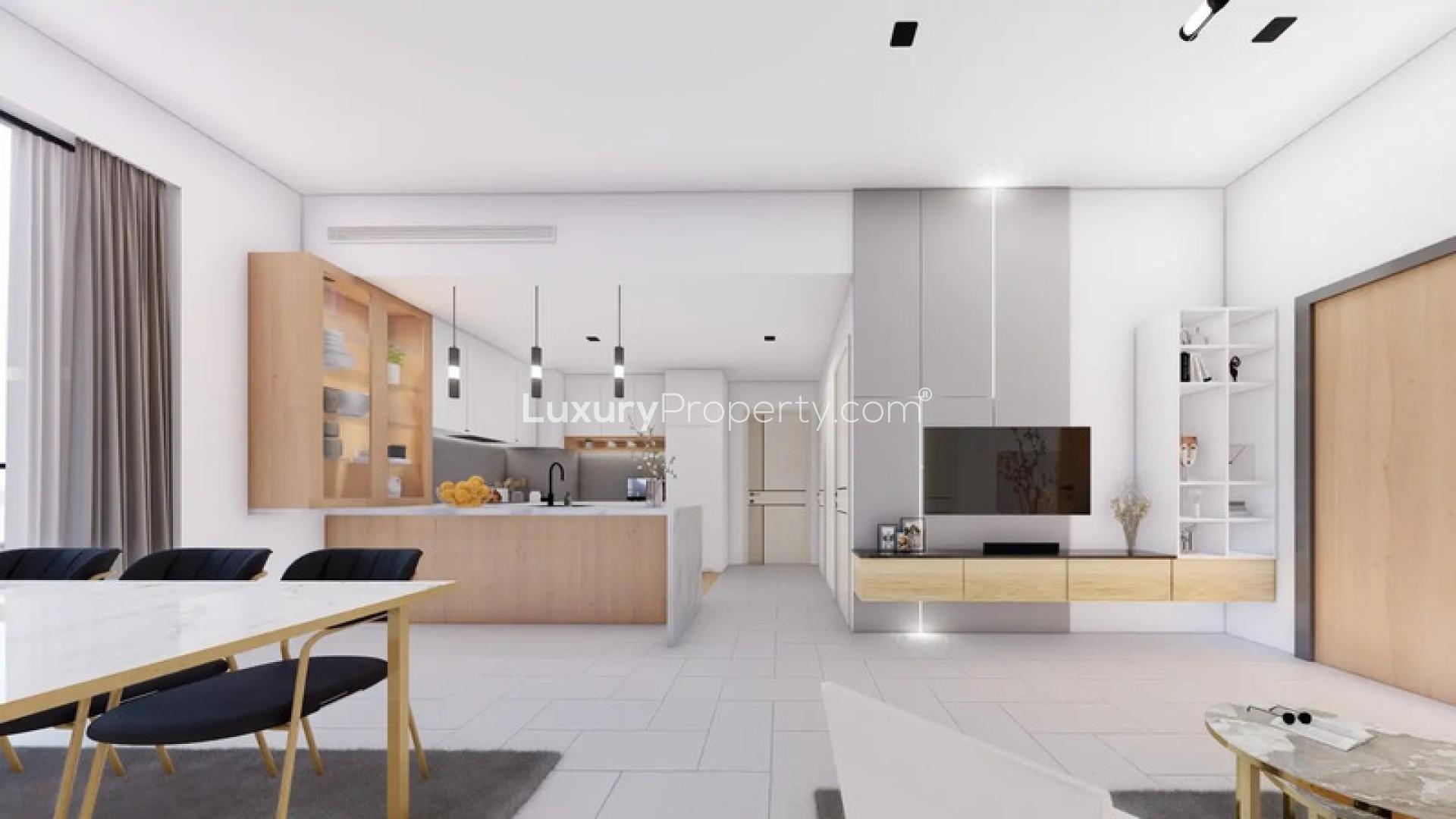 Modern lobby at Park Lane by Heilbronn, Jumeirah Village Circle, sophisticated design elements