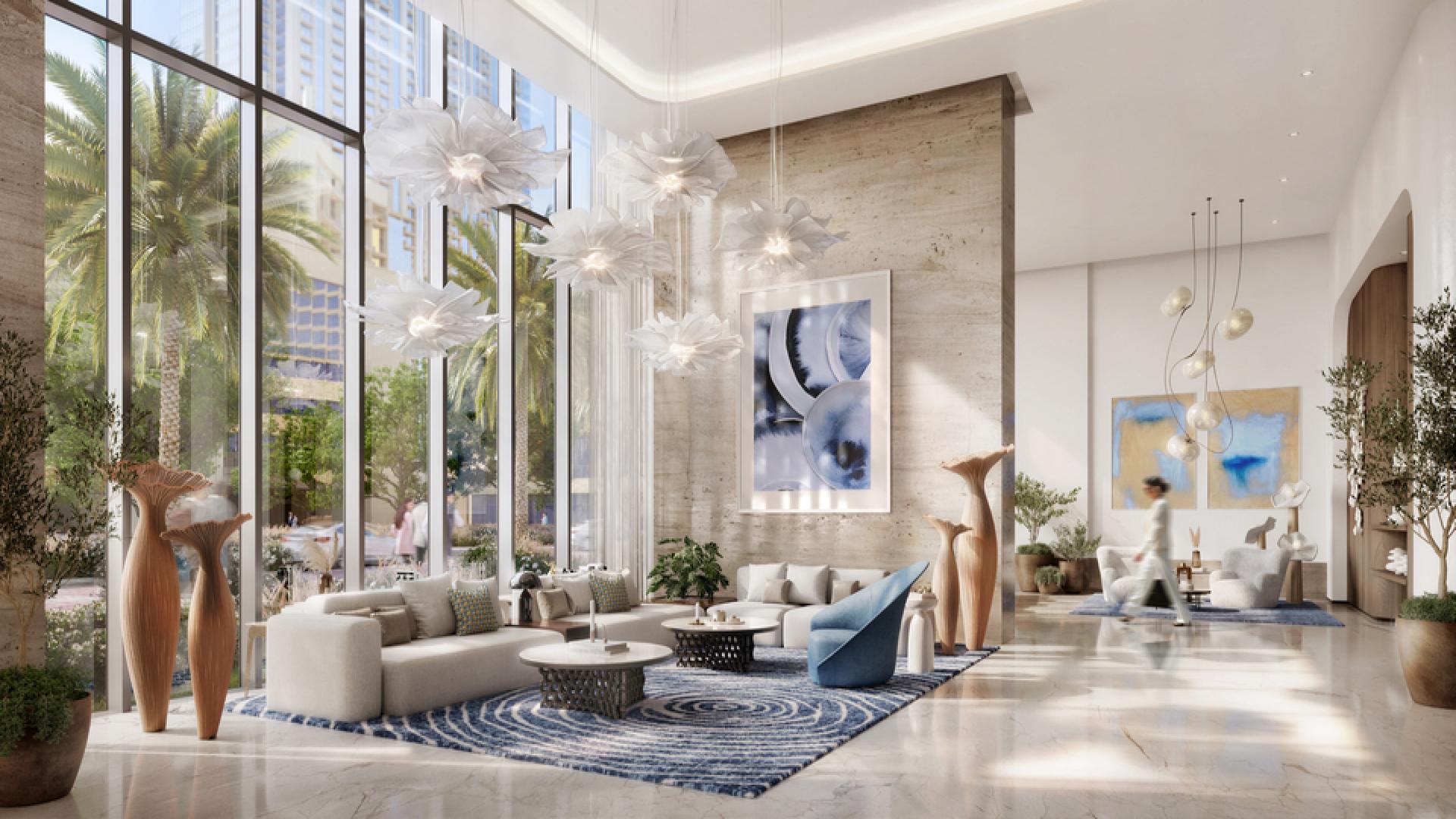 Modern 1-bedroom apartment with balcony view in Marina Cove, Dubai Marina for sale