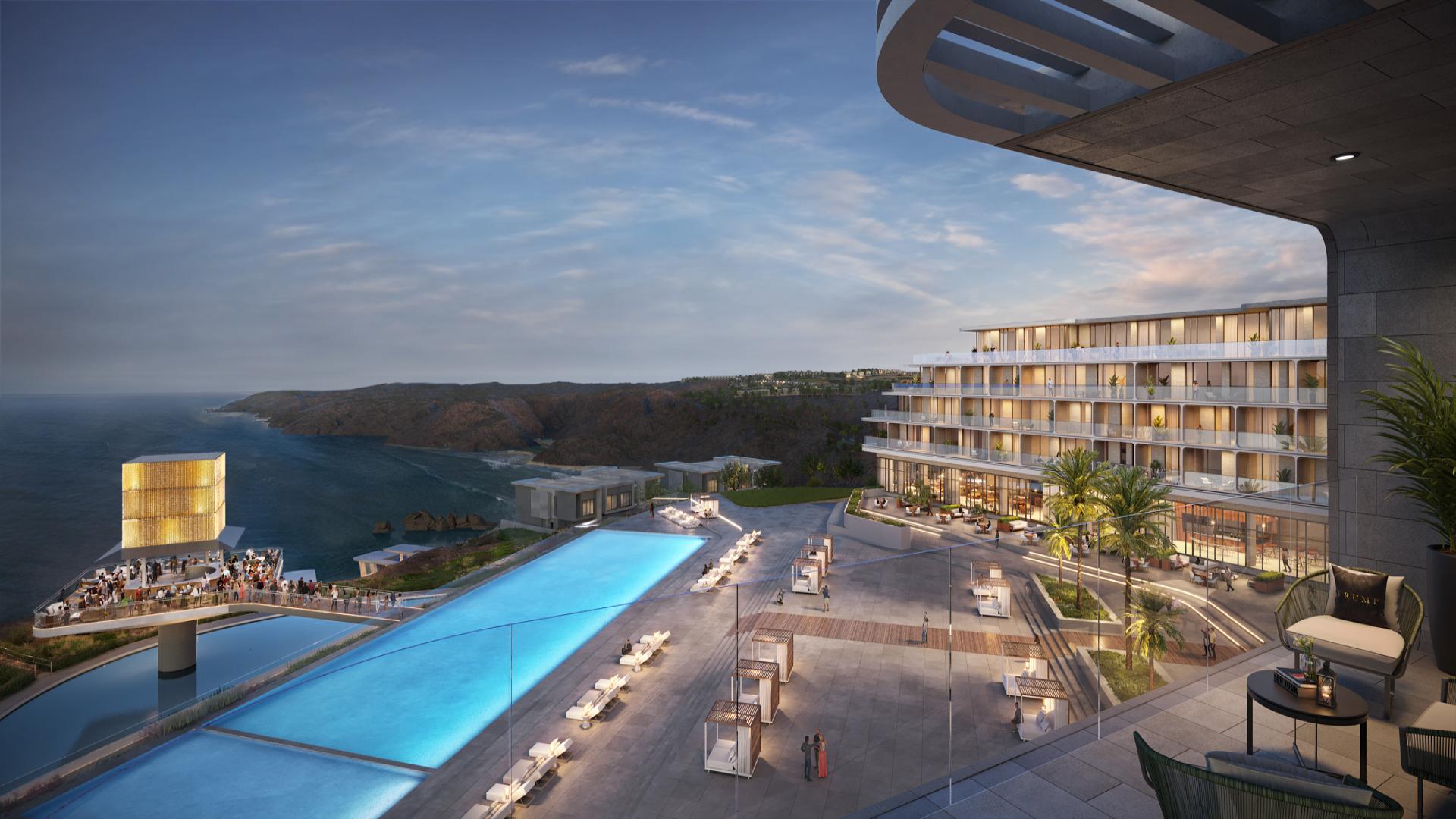 Luxurious corner suite with ocean view at Trump Hotel Oman, Muscat, for sale