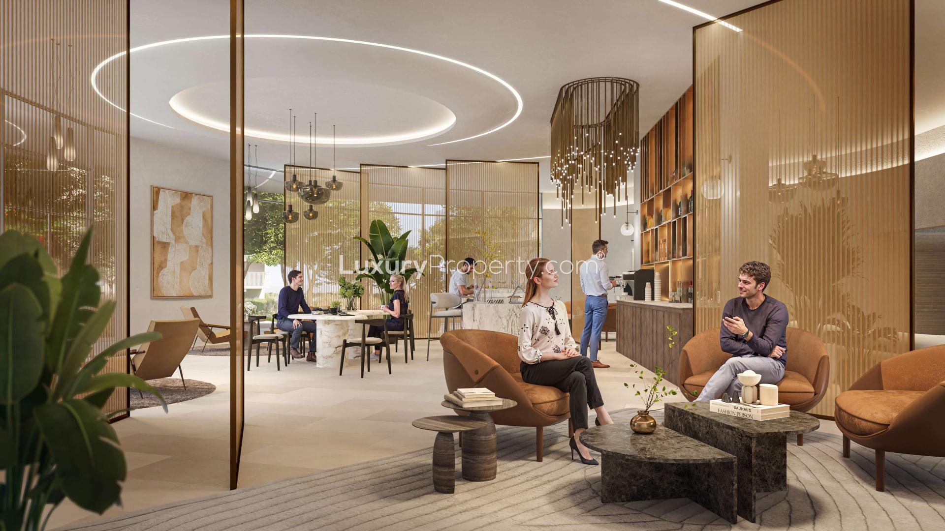 Modern gym in Capria, Ghaf Woods, Dubai Forest Living Community apartment for sale