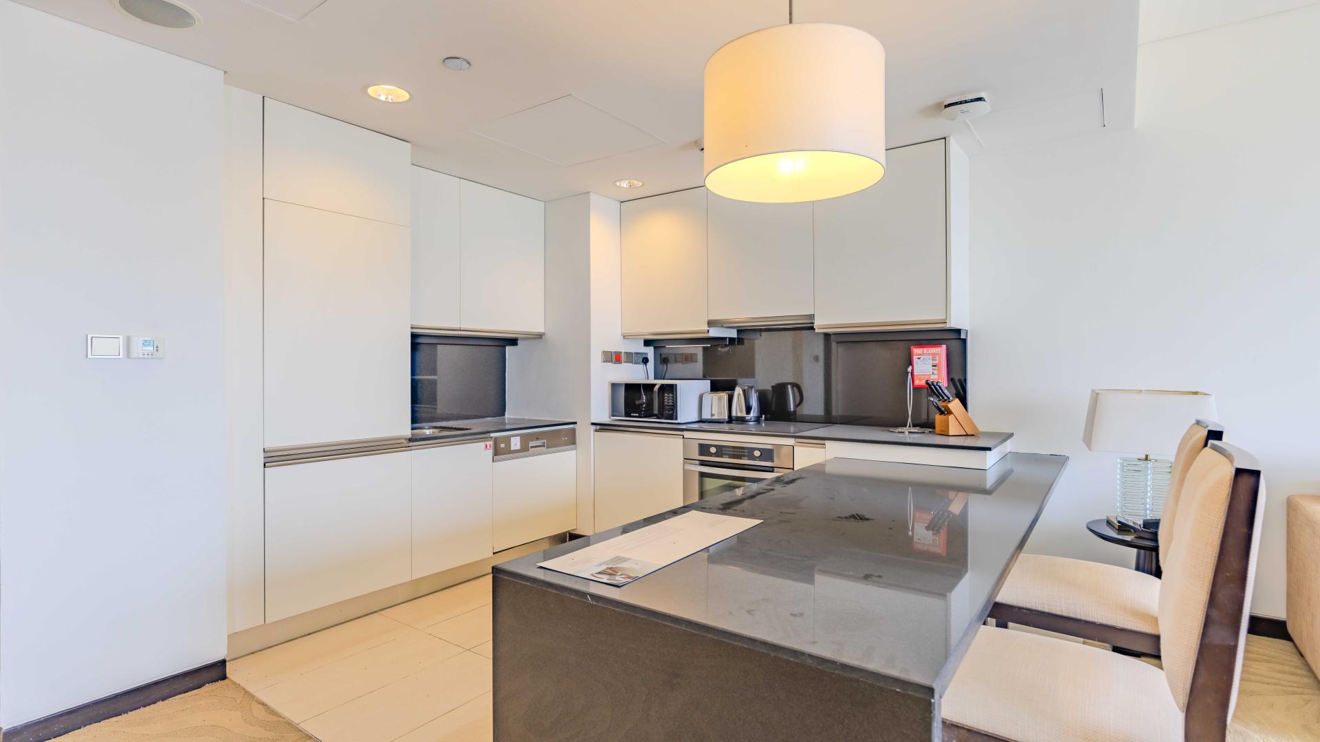 High-floor balcony view of Dubai Marina from JW Marriott Hotel apartment for sale