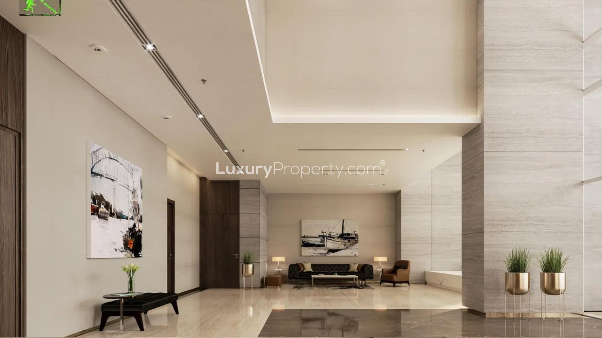 Modern high-rise buildings in Park Views Residences, Al Kifaf, with city views