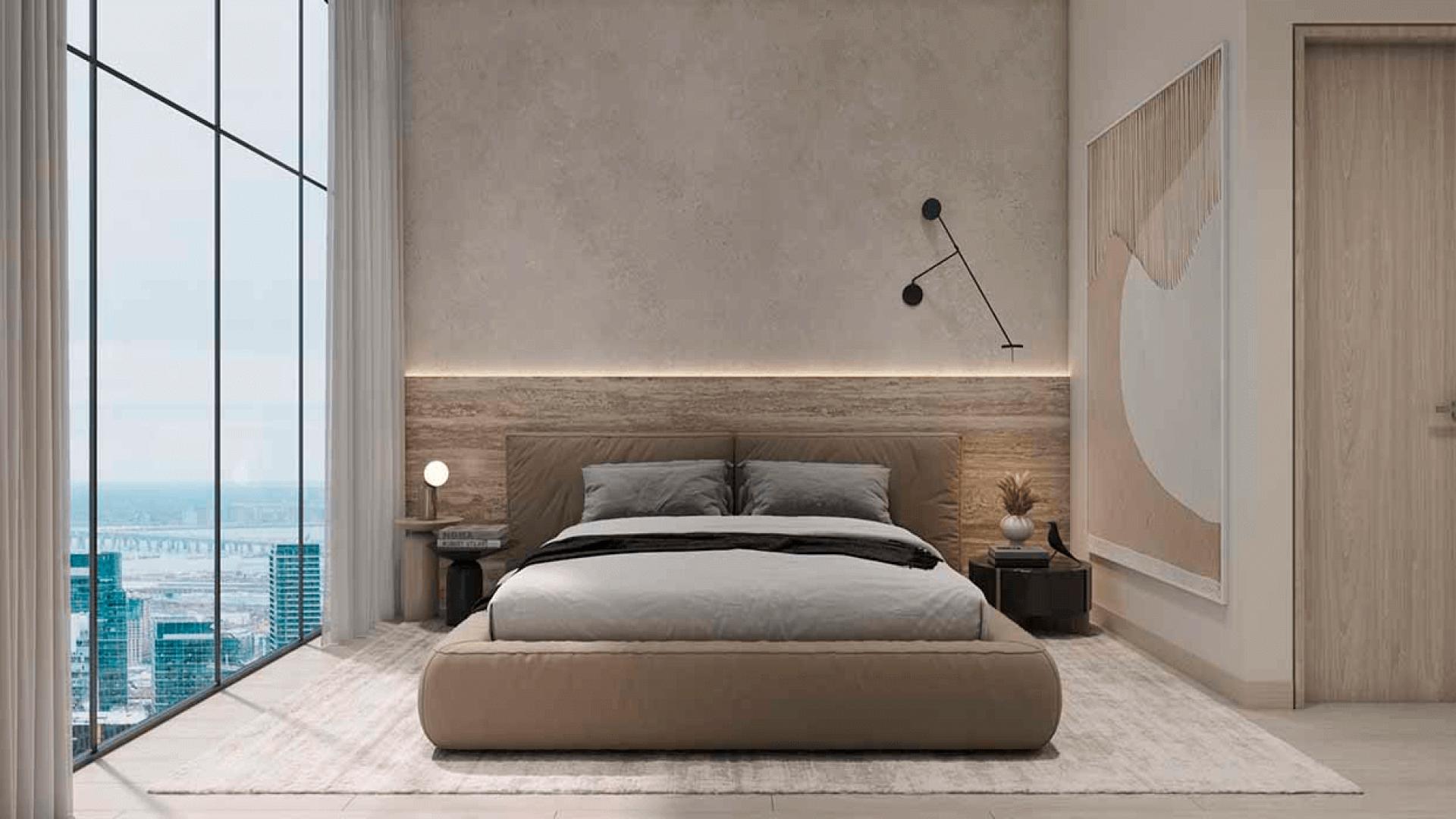 Modern furnished apartment office space at Concept 7 Residences, Jumeirah Village Circle