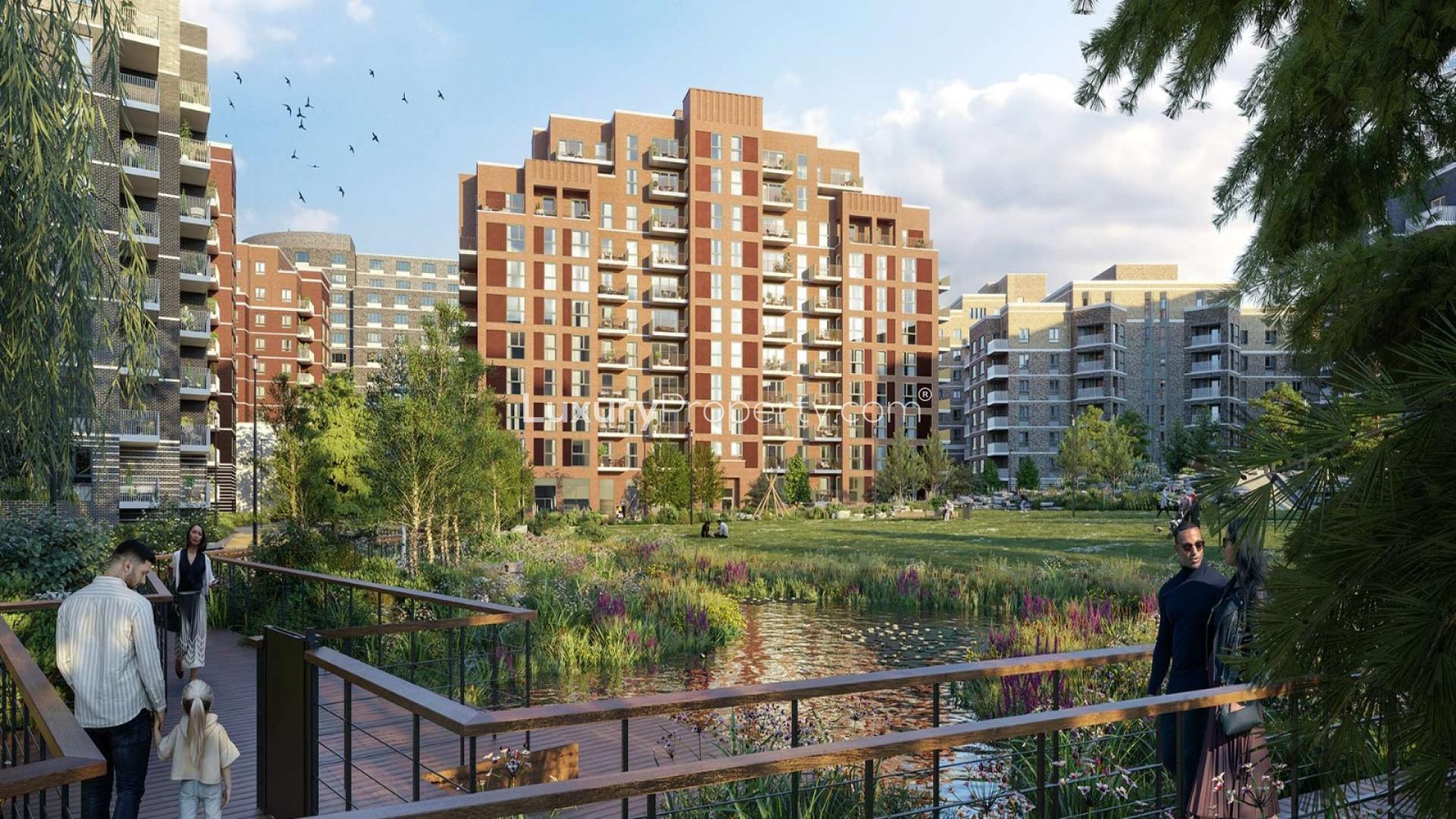 Contemporary bedroom in Myro House, Lombard Square, London apartment for sale, LP45846