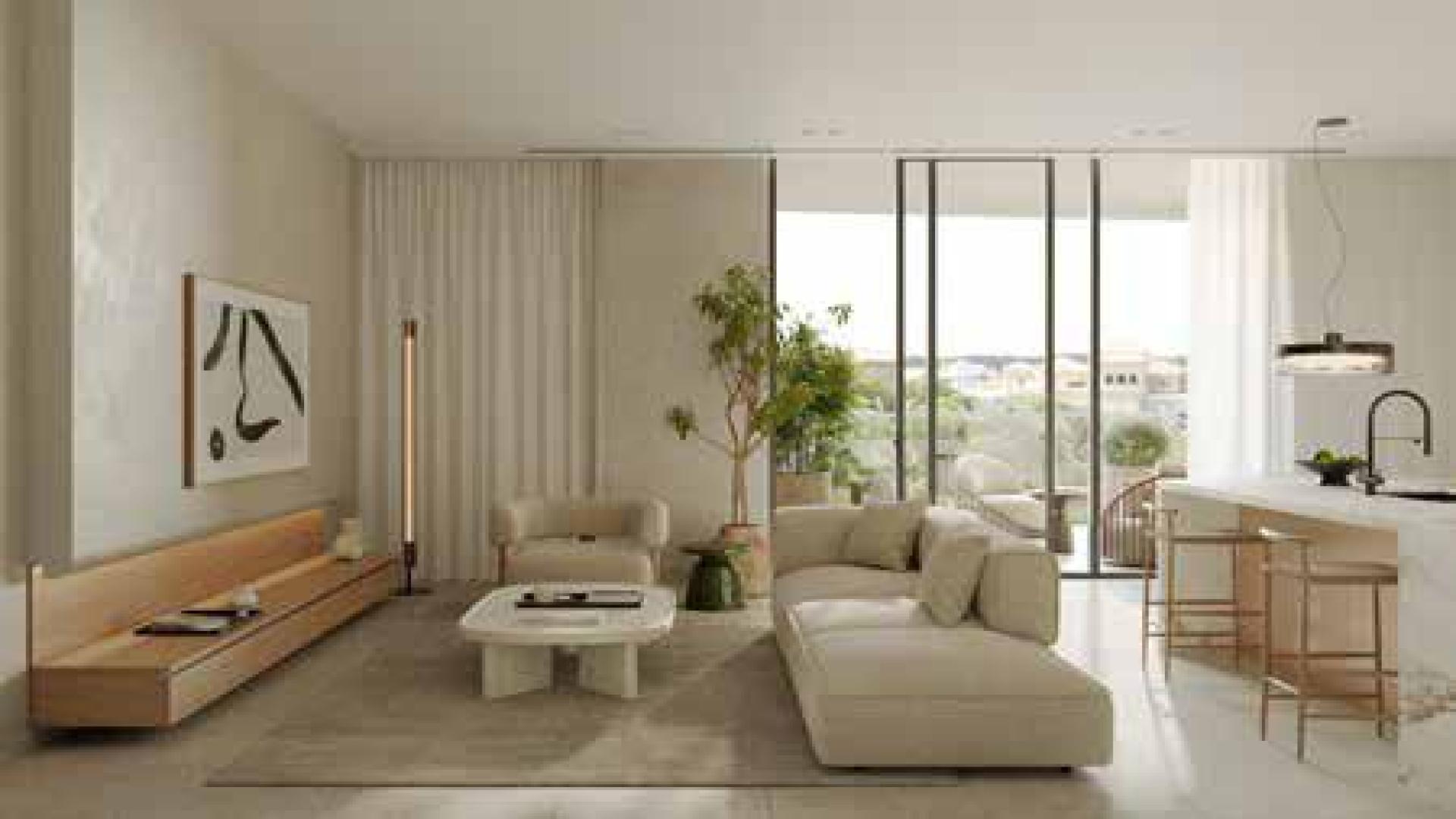 Luxury Al Barari apartment with lush greenery and modern architecture, The Cape community