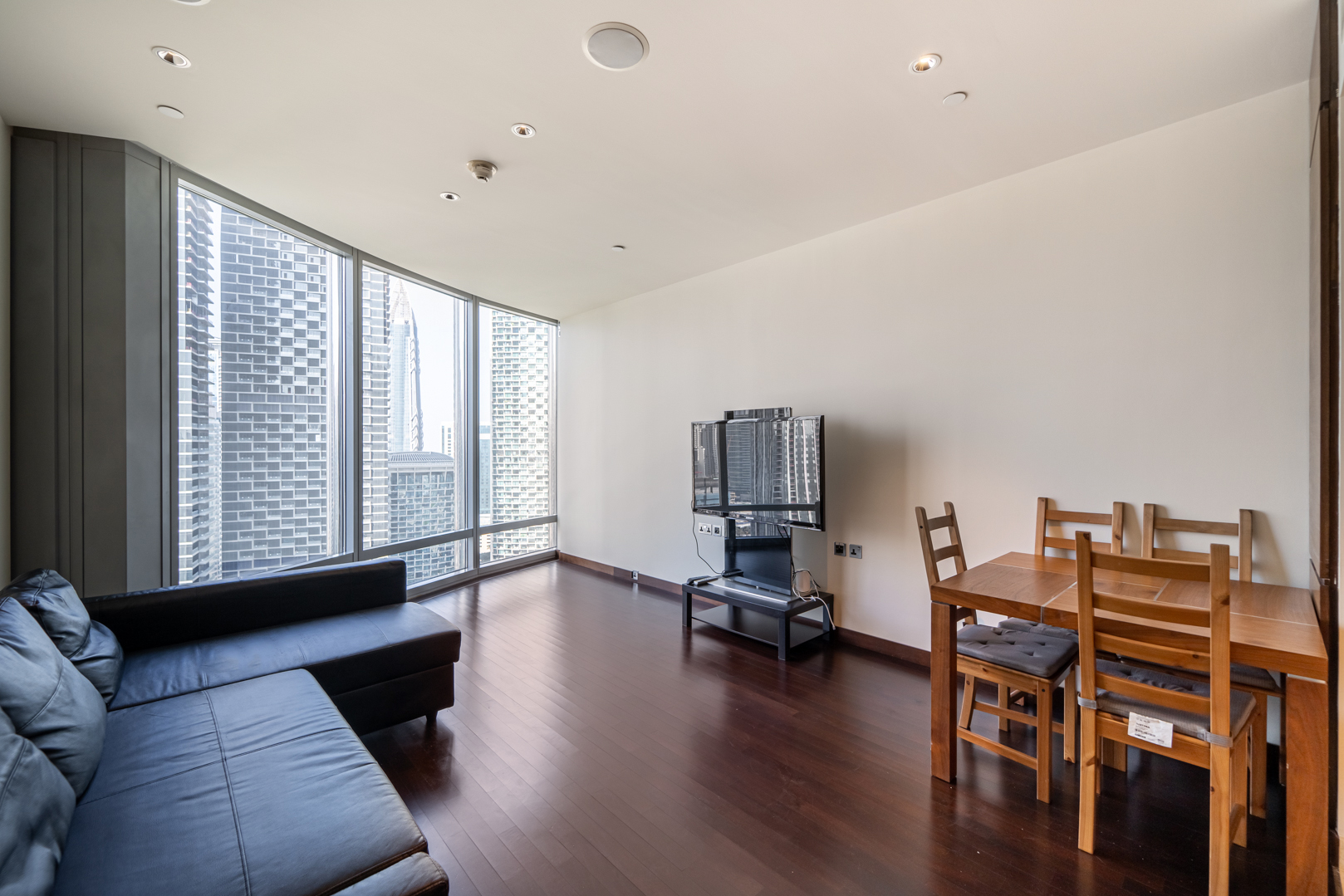 Luxury 1-bedroom apartment interior with opera views in Downtown Dubai, Burj Khalifa Area