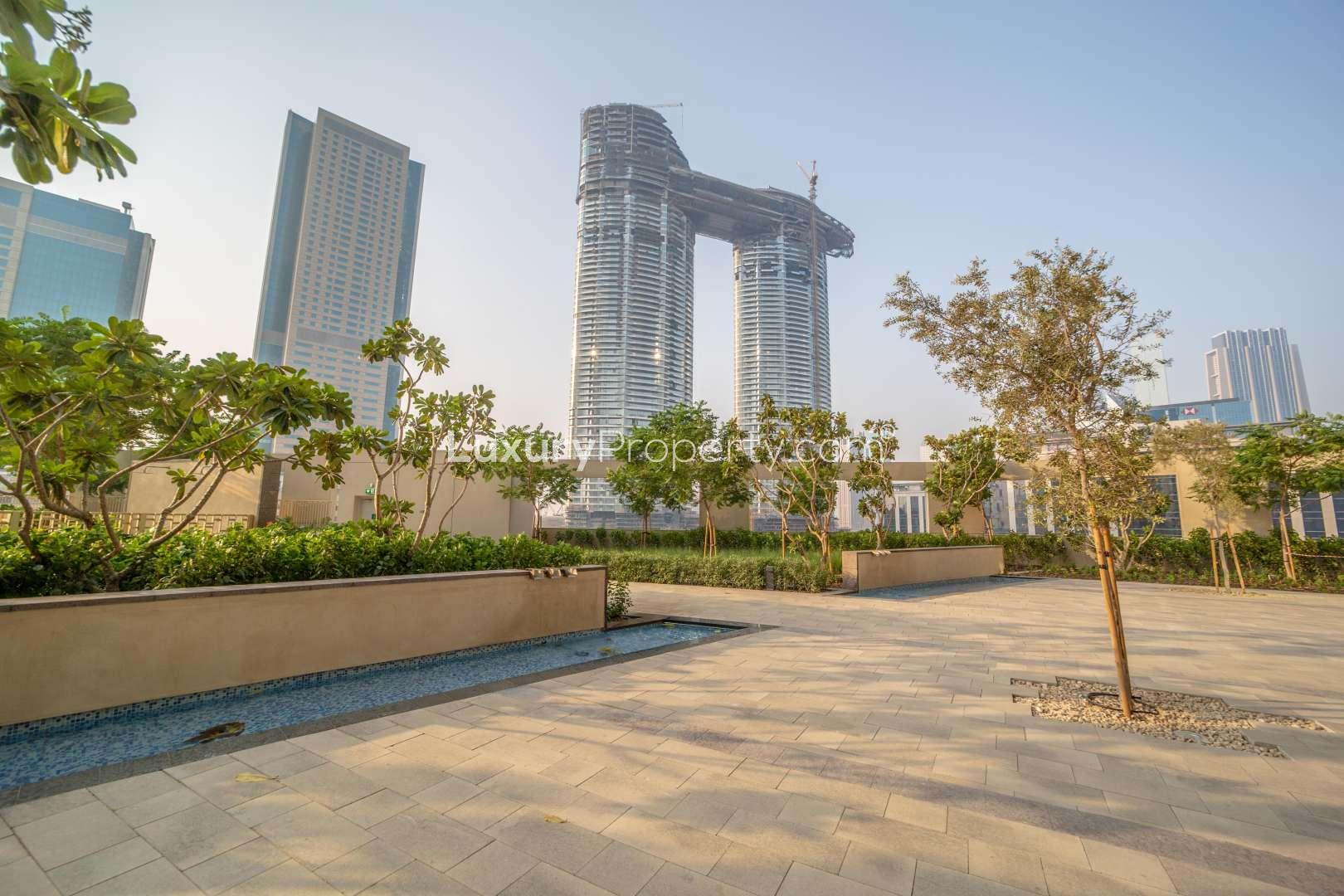 Downtown Dubai skyline view from Burj Vista apartment for sale, incredible investment opportunity