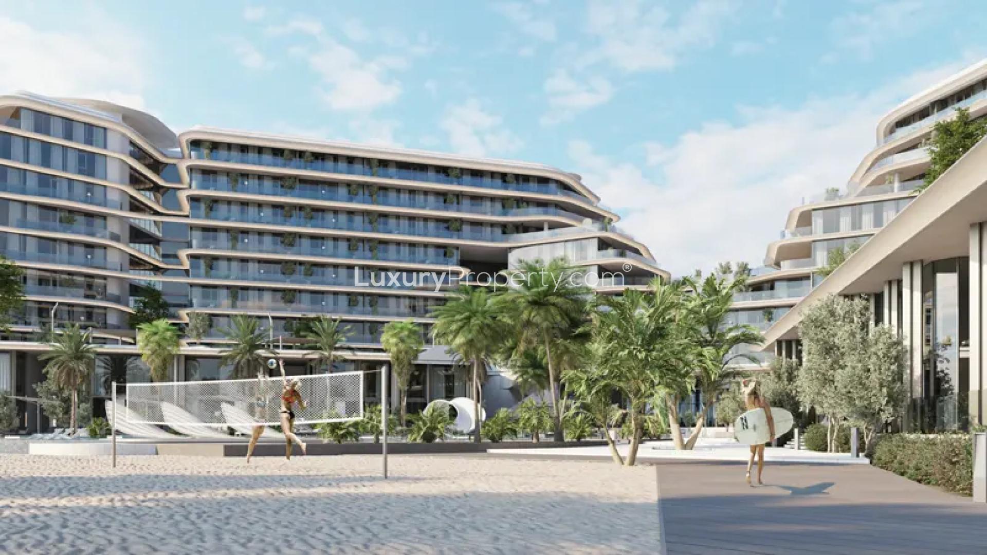 Porto Playa waterfront apartments on Hayat Island, Mina al Arab, for sale. Modern living