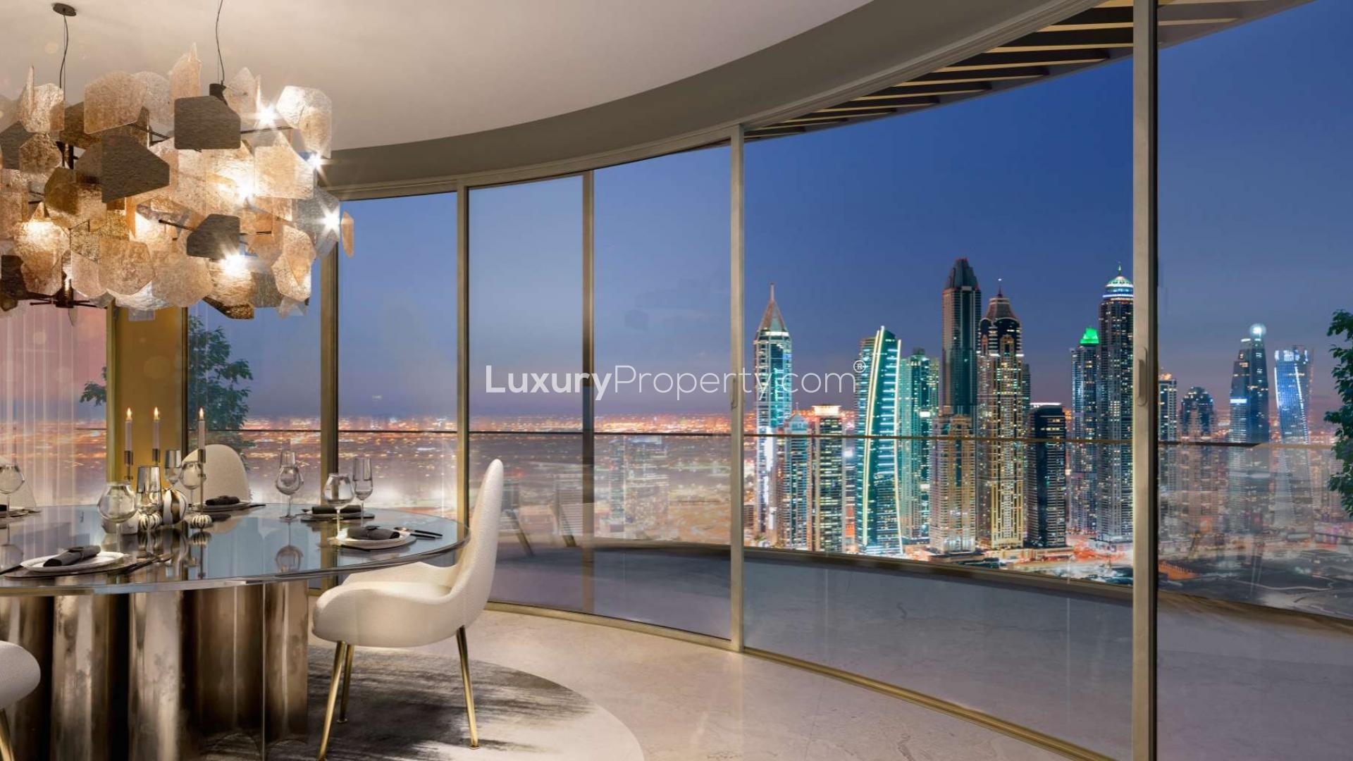 Modern Emaar Beachfront apartment with pool view, Dubai Harbour. One bedroom, luxurious amenities
