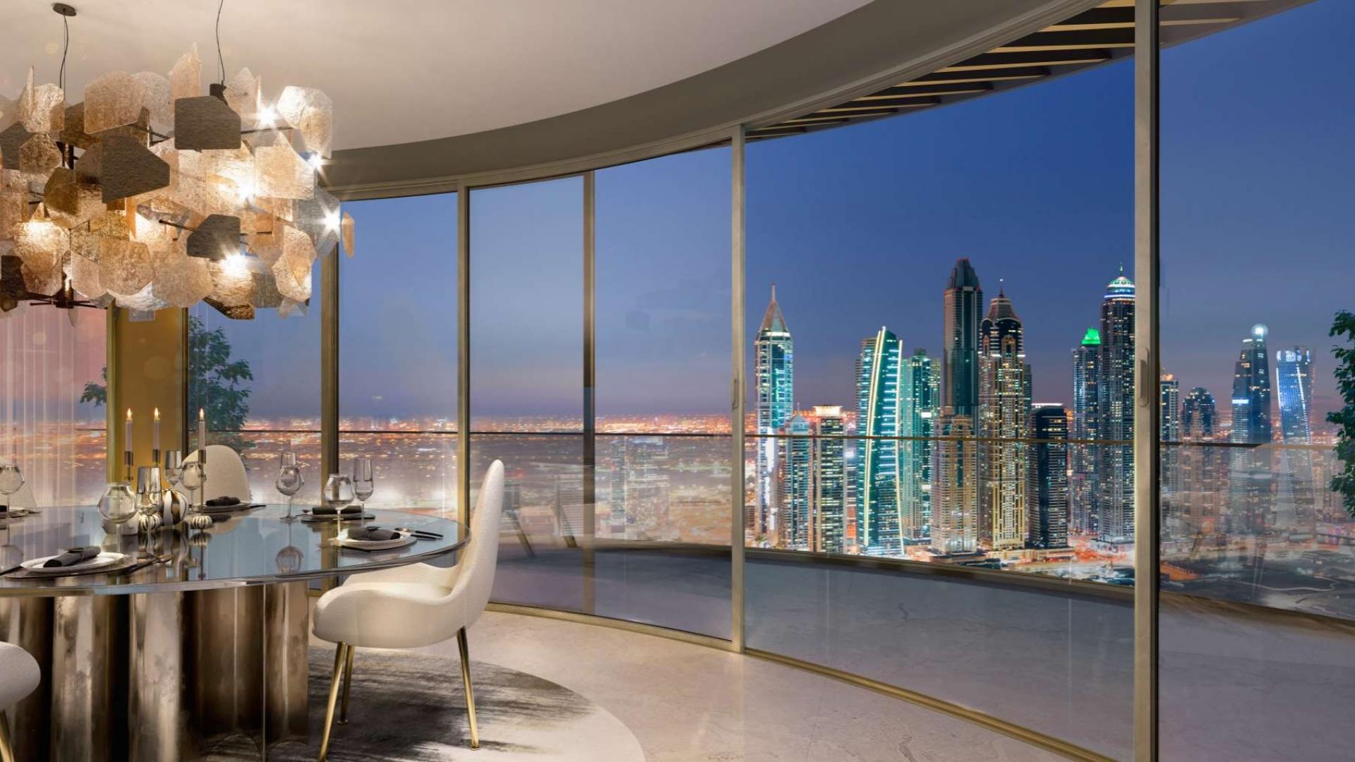 Modern Emaar Beachfront apartment with pool view, Dubai Harbour. One bedroom, luxurious amenities