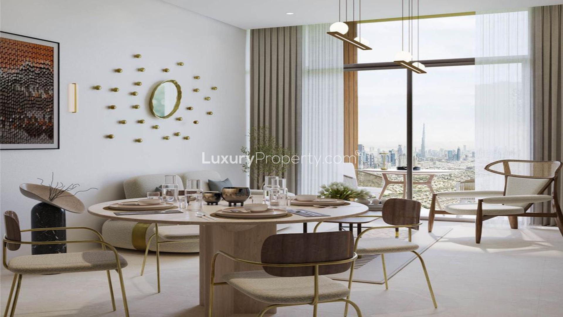 Brand new 1-bedroom apartment in Meydan's Starlight Park, featuring modern bedroom design