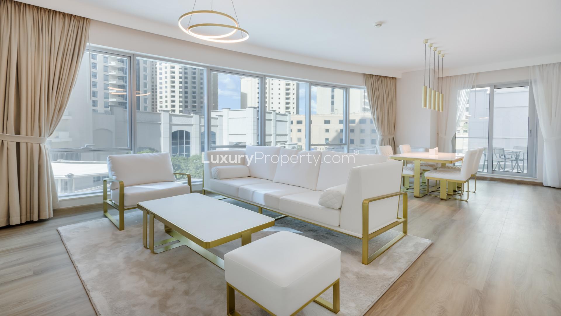 Fully Furnished 1-Bed Apartment in Beauport Tower, Dubai Marina