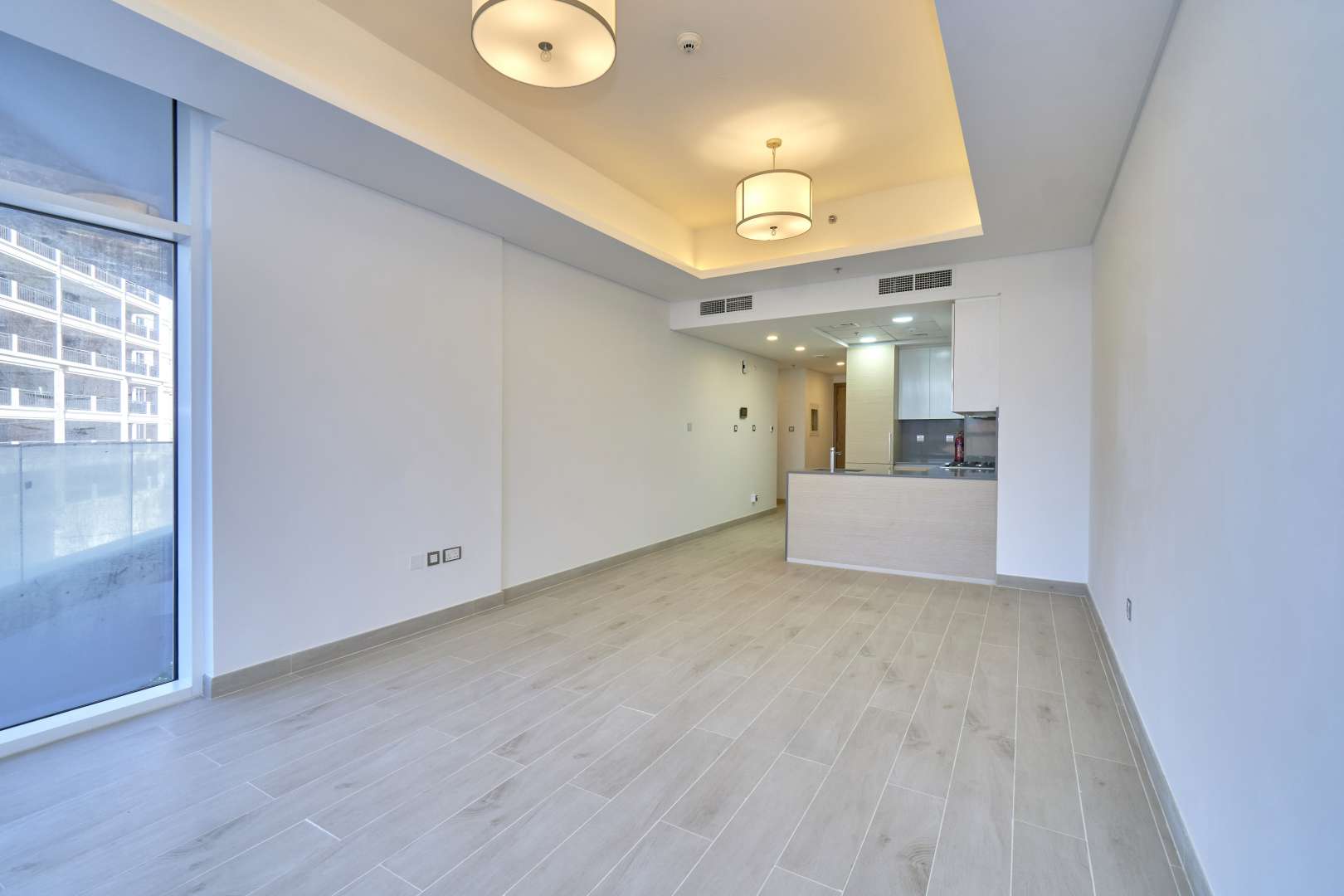 Brand new Palm Jumeirah apartment balcony with Atlantis views, MINA by Azizi