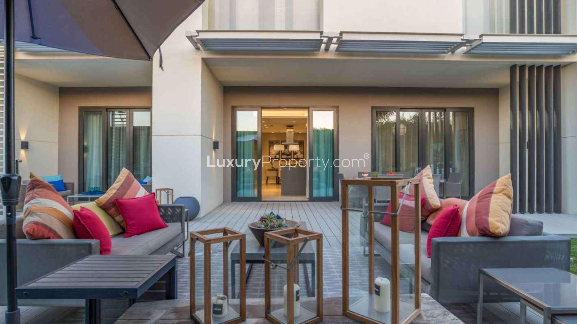 Hallway view of one-bedroom apartment at Sobha Hartland, Mohammed Bin Rashid City