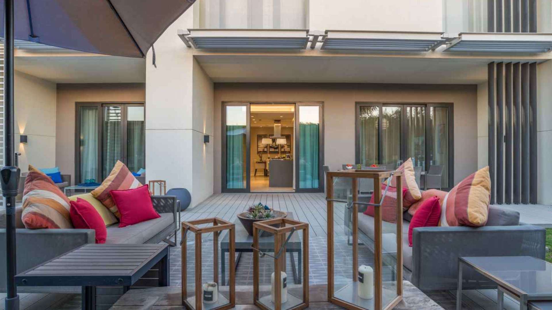 Hallway view of one-bedroom apartment at Sobha Hartland, Mohammed Bin Rashid City