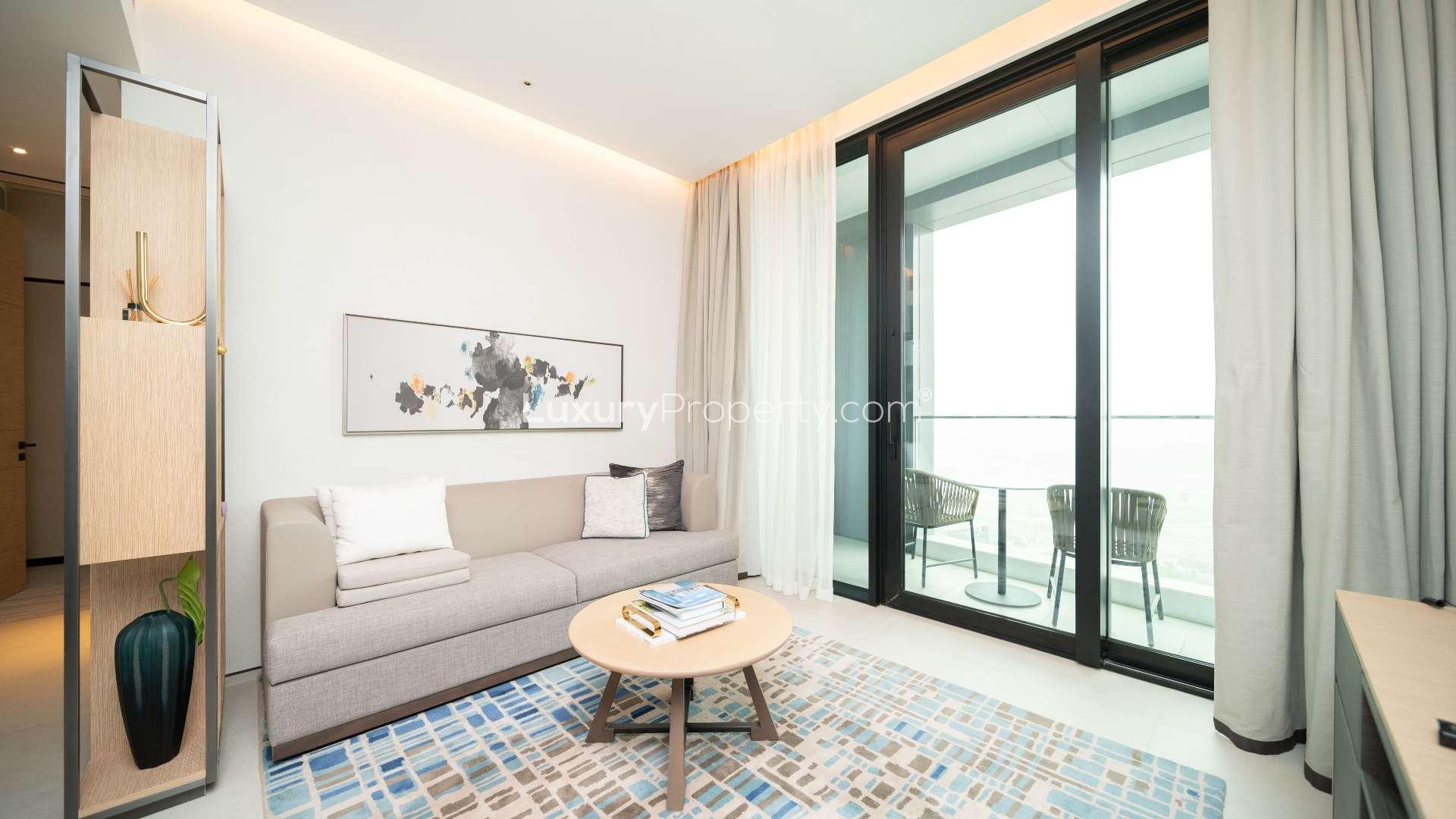Luxury serviced apartment with stunning marina views in Jumeirah Beach Residence, Dubai