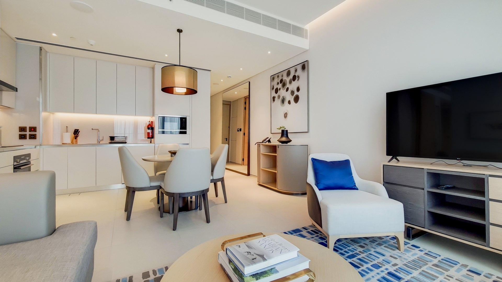 Balcony view from Jumeirah Beach Residence apartment at The Address Jumeirah Resort and Spa