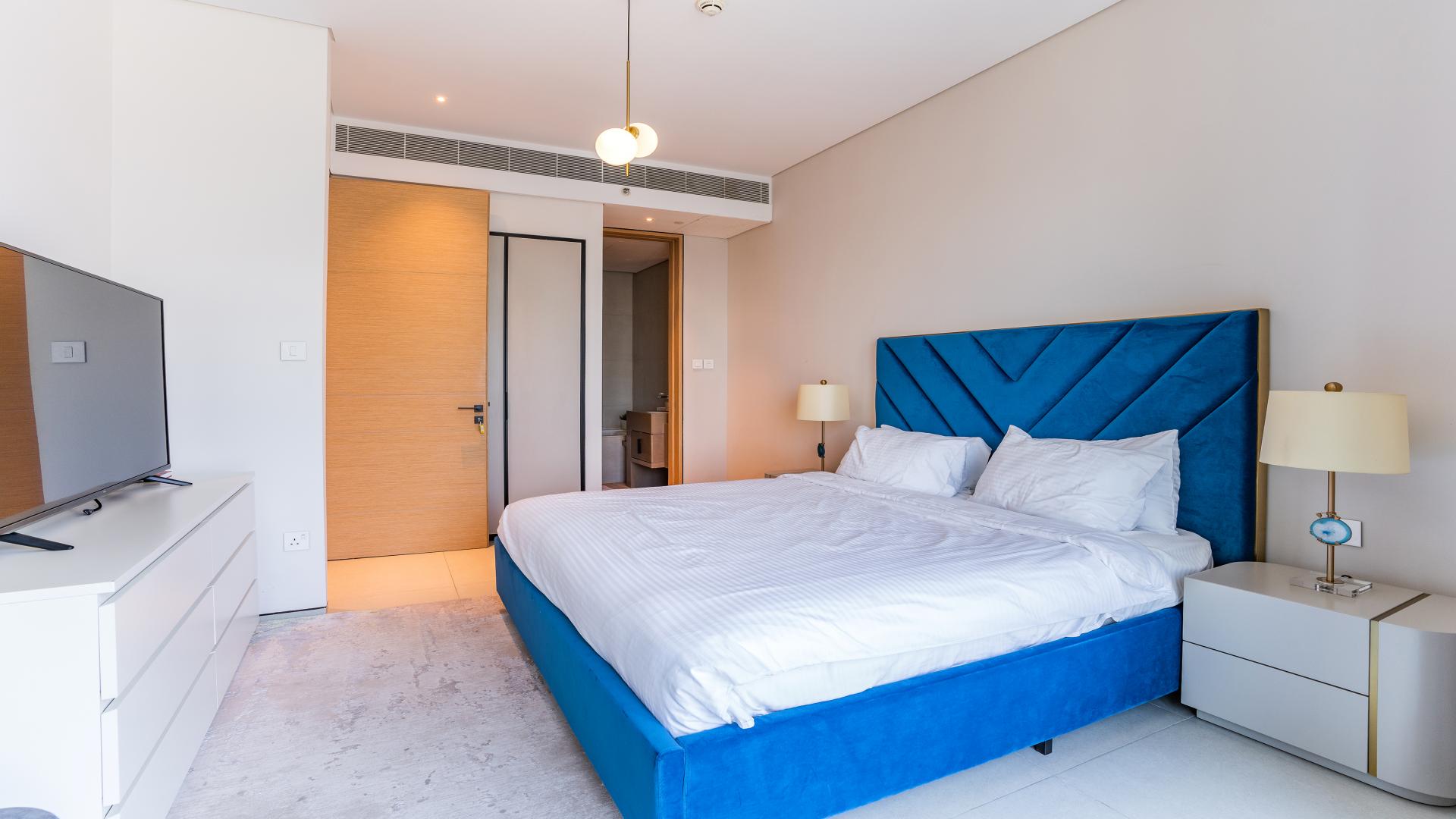 Balcony view of cityscape from 1-bedroom apartment at The Address Jumeirah Resort