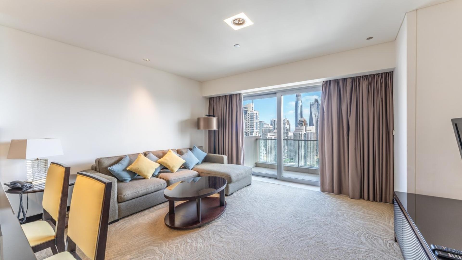 Dubai Marina skyline view from luxury apartment for sale in The Address Dubai Marina