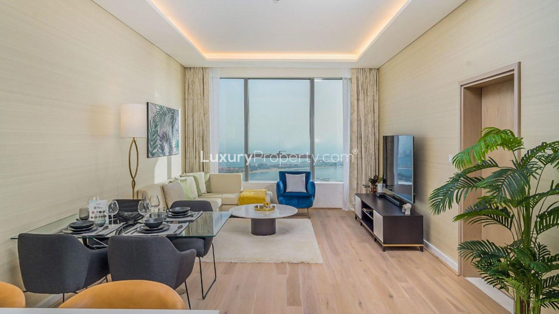 High floor apartment with stunning Marina views in The Palm Tower, Palm Jumeirah