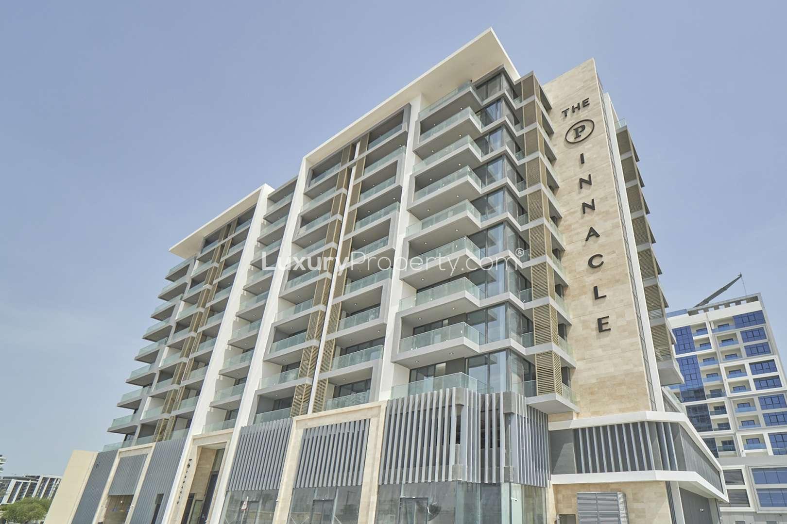 Luxurious bathroom in The Pinnacle Tower, Dubai Hills Estate apartment for sale, LP07791