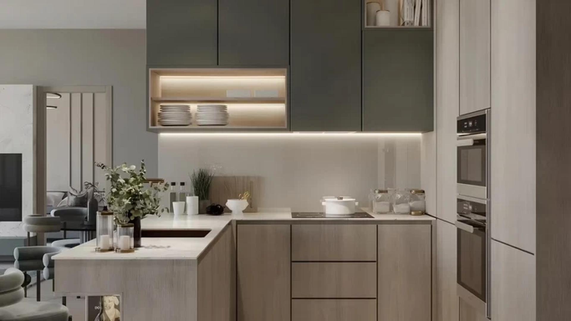 Luxurious lobby of Elevate by Prescott in Arjan, featuring modern design and decor