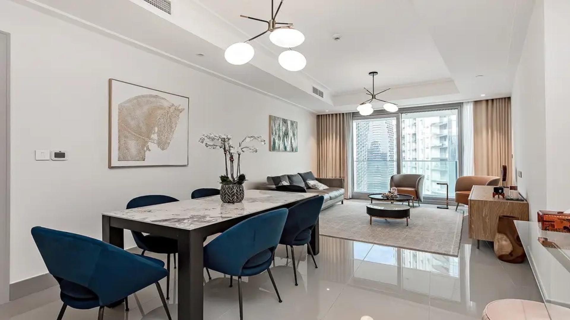 Penthouse balcony view, Downtown skyline, Opera Grand, luxury residential rental, LP48674