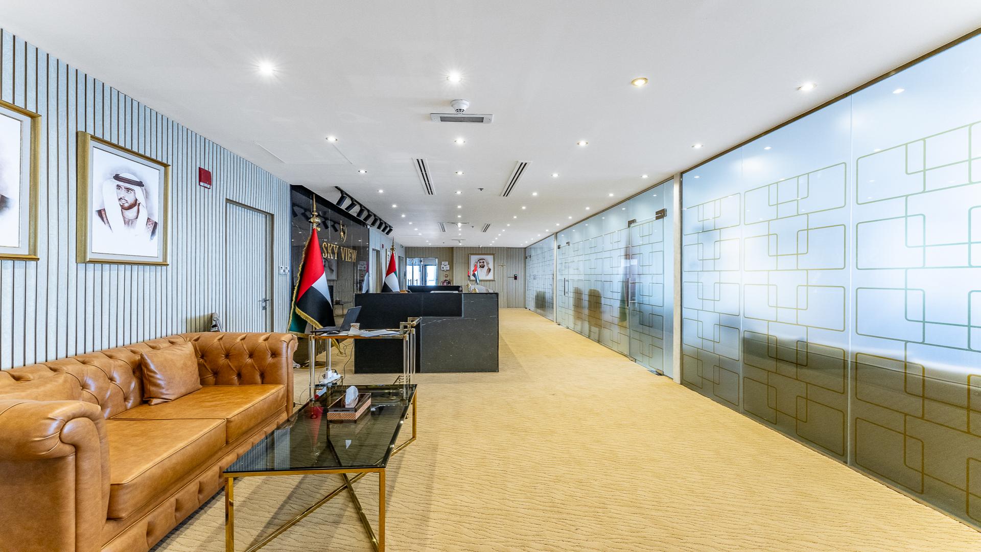 Luxurious office space interior in The Citadel Tower, Business Bay, for sale