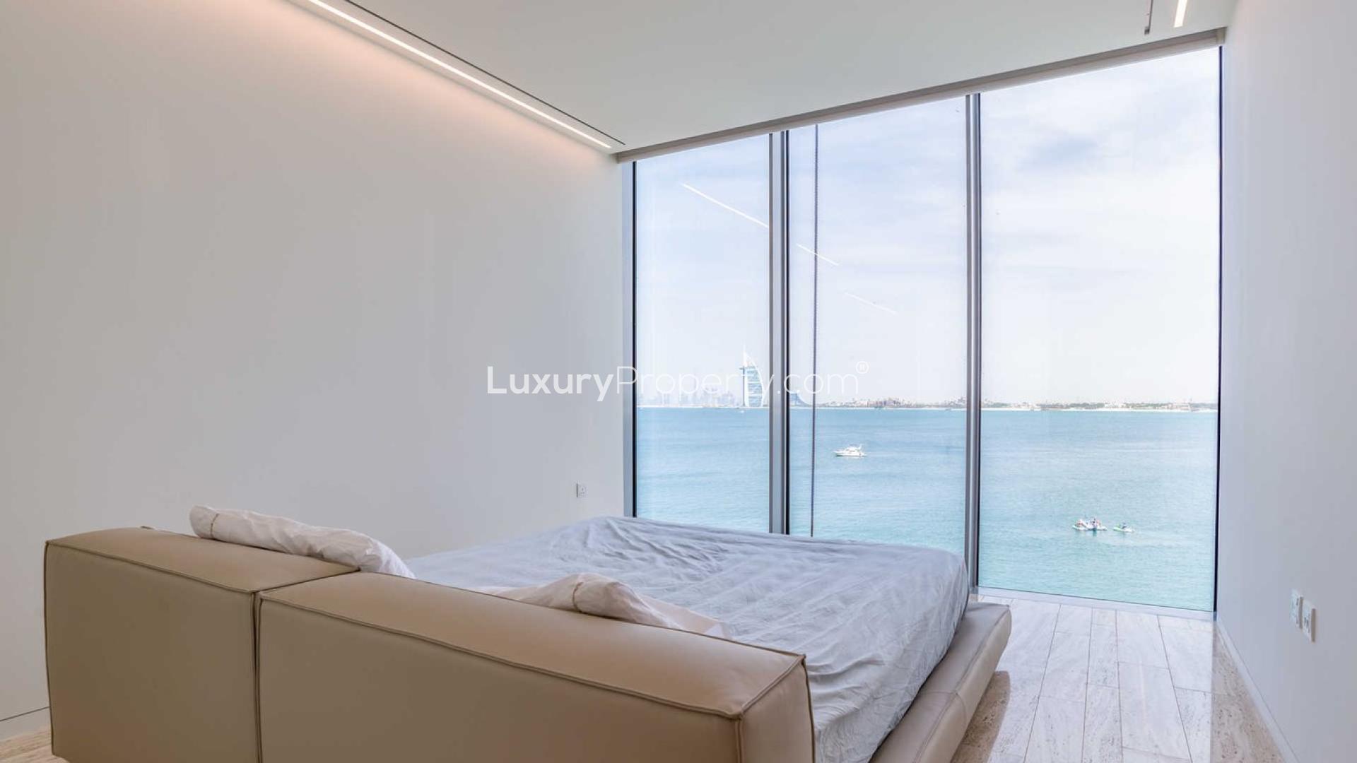 Exterior view of Muraba Residences apartment building, Palm Jumeirah, available for rent