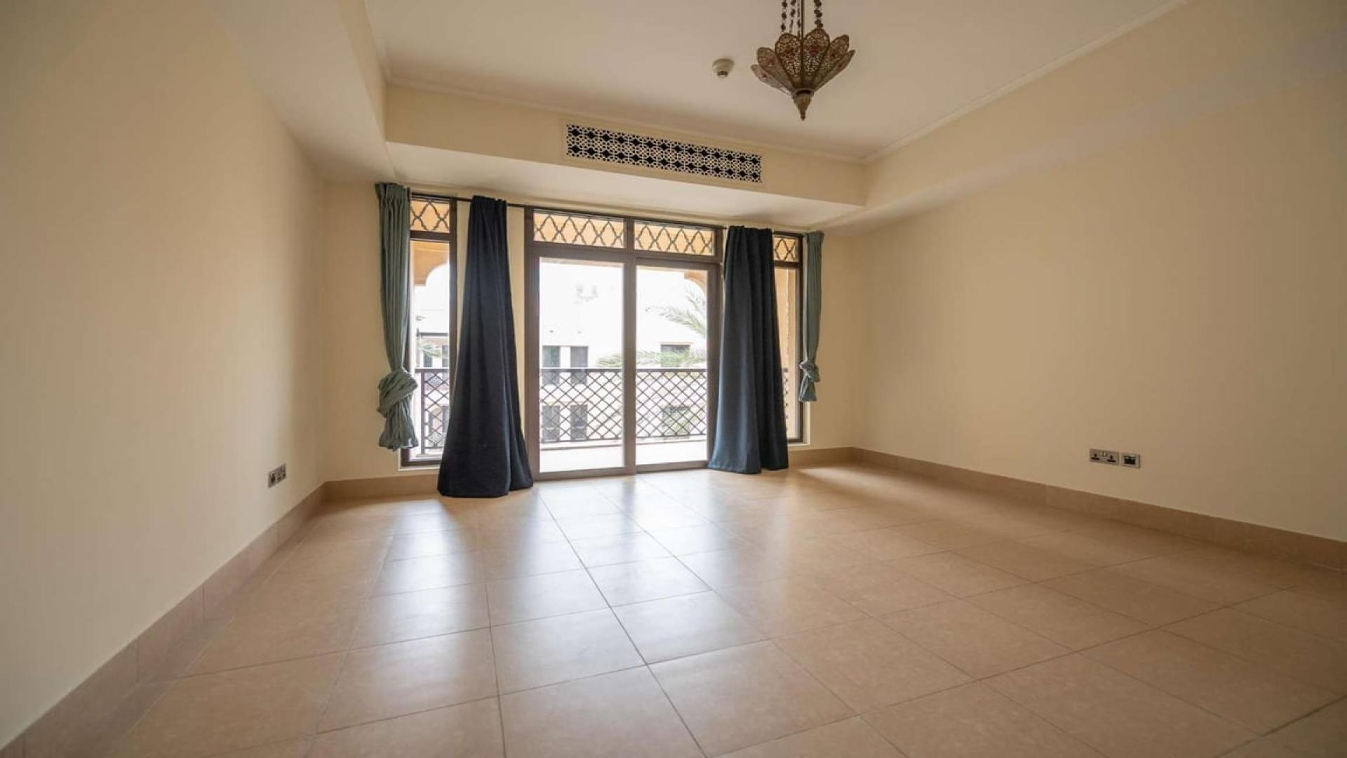 Balcony view of charming 2-bedroom apartment in Kamoon, Old Town, Downtown Dubai for rent