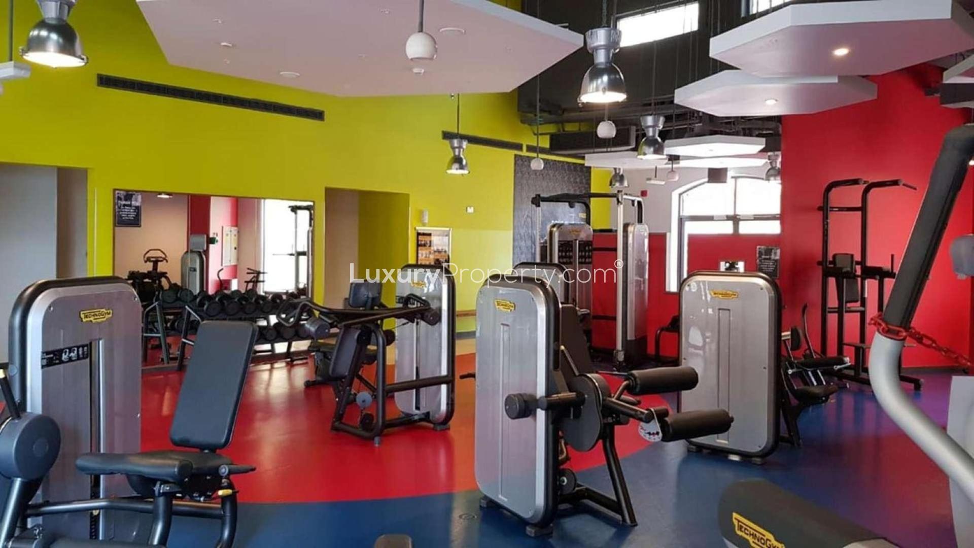 Modern living area in 2-bed apartment, Shams Tower 4, JBR, with stylish decor and sea views