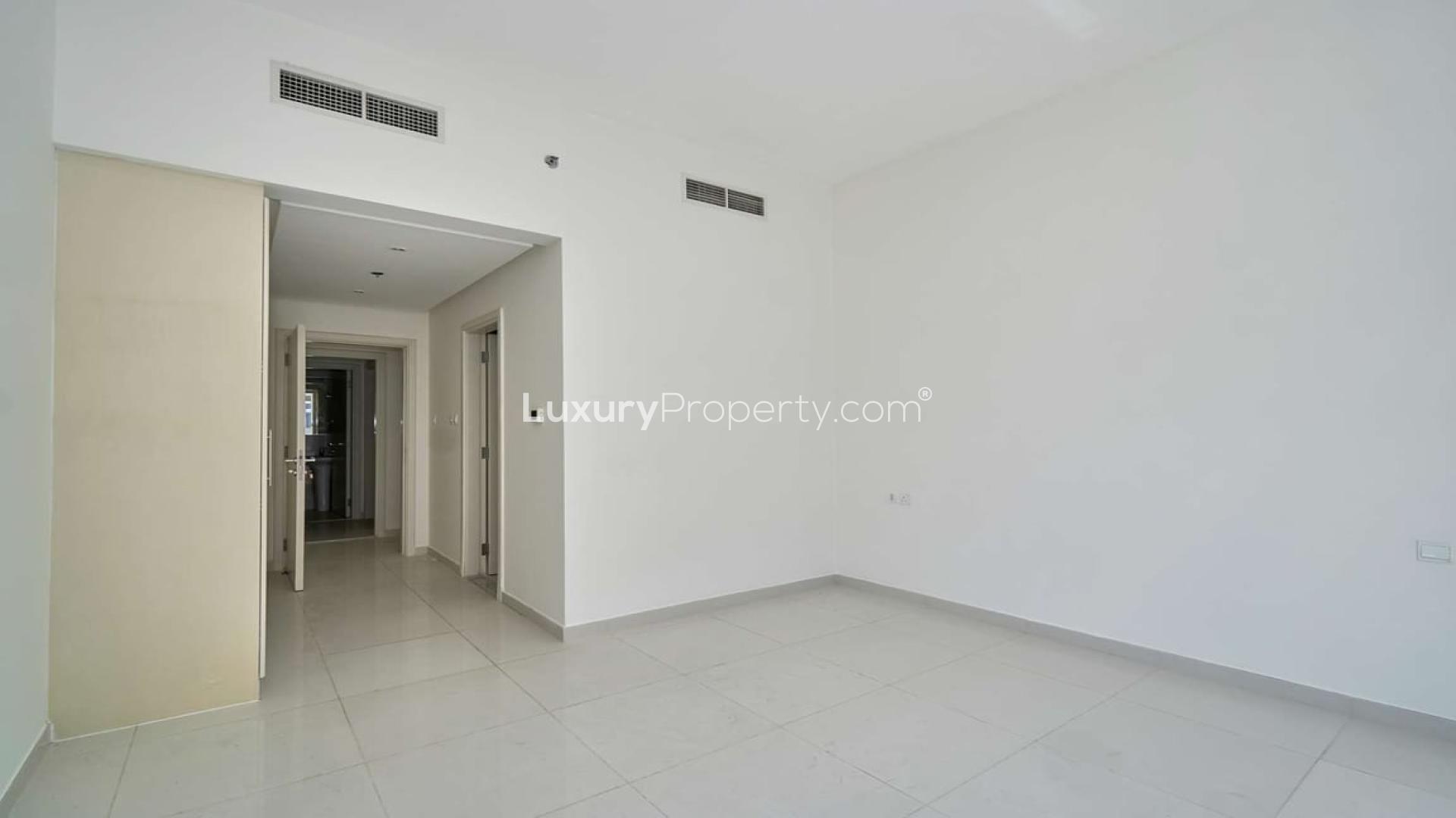 Luxury Damac Hills apartment with pool and golf course views in Golf Vista