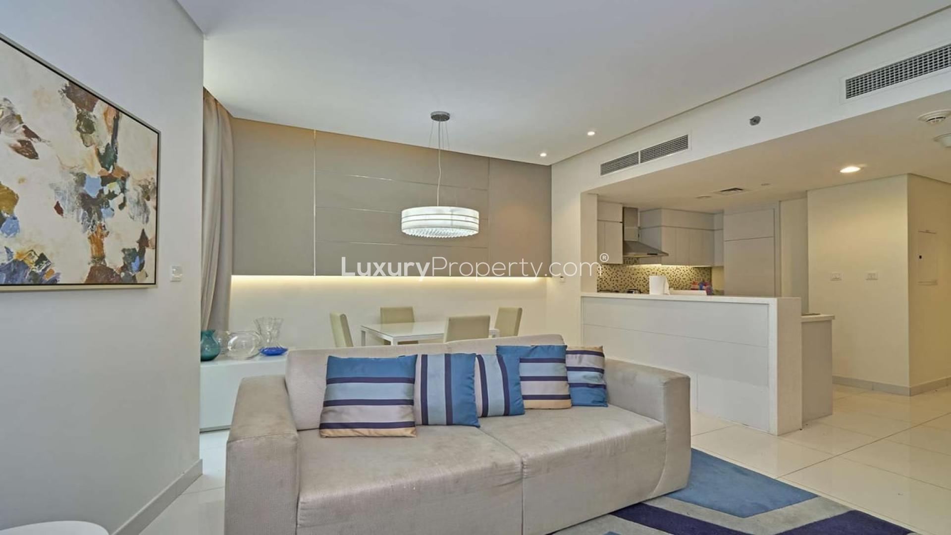 Exterior view of DAMAC Maison The Vogue in Business Bay, Dubai apartment for rent