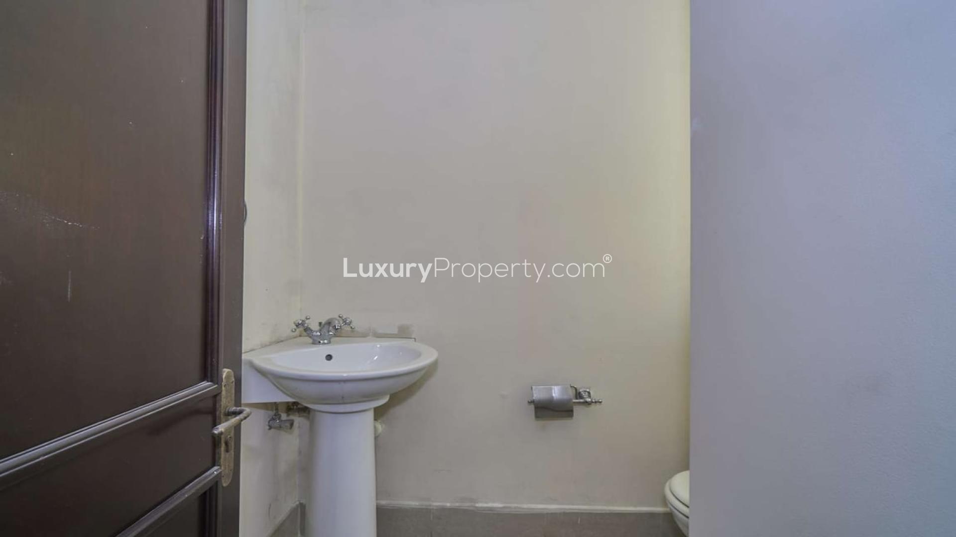 Balcony view from two-bedroom apartment for rent in Al Tajer, Old Town Island