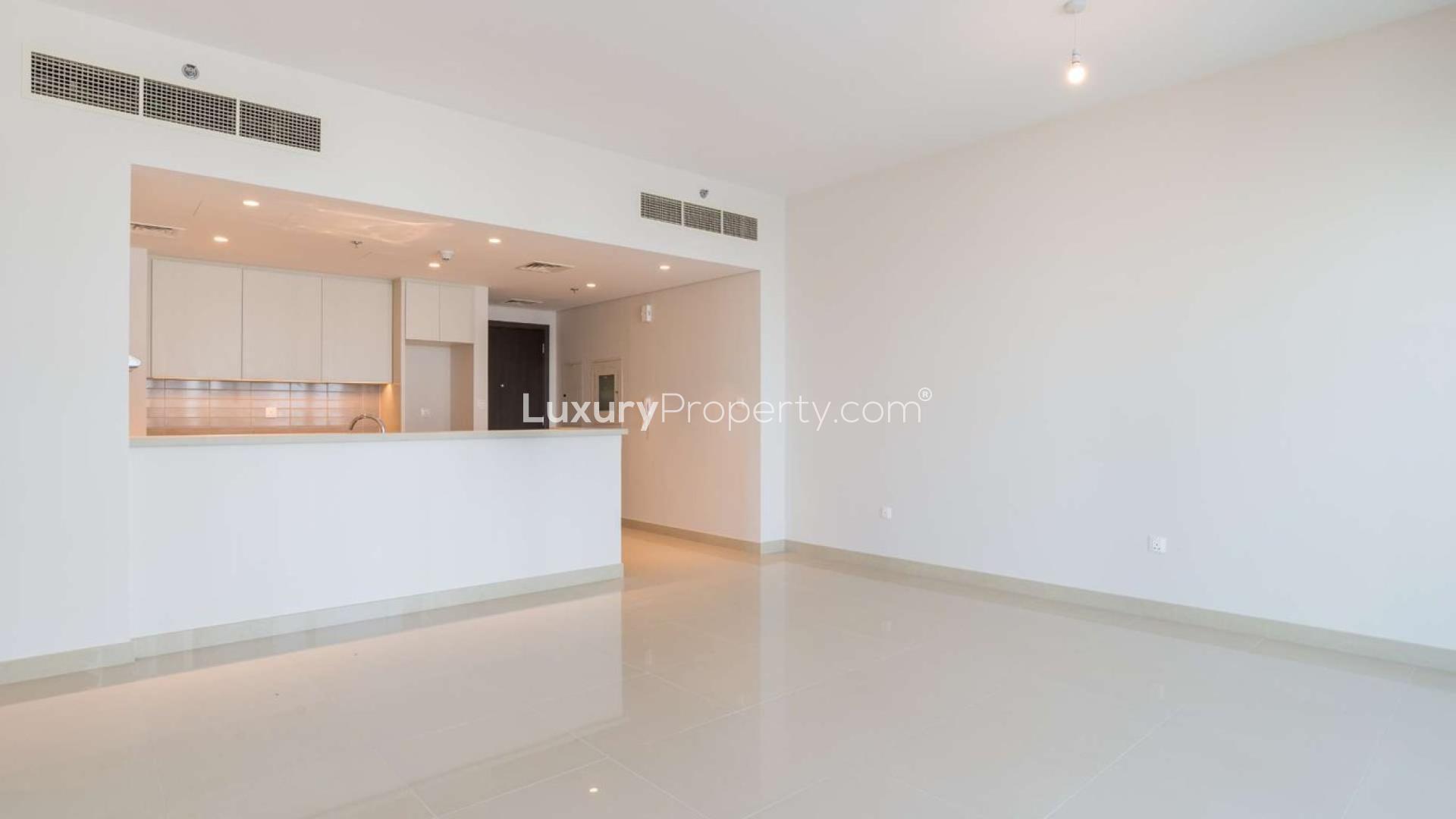 Balcony view from 2-bedroom apartment in Harbour Views 2, Dubai Creek Harbour