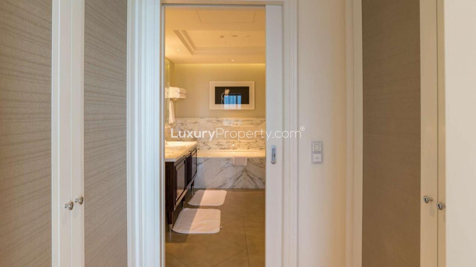 Luxurious living room in Downtown Dubai apartment, The Address The BLVD, for rent