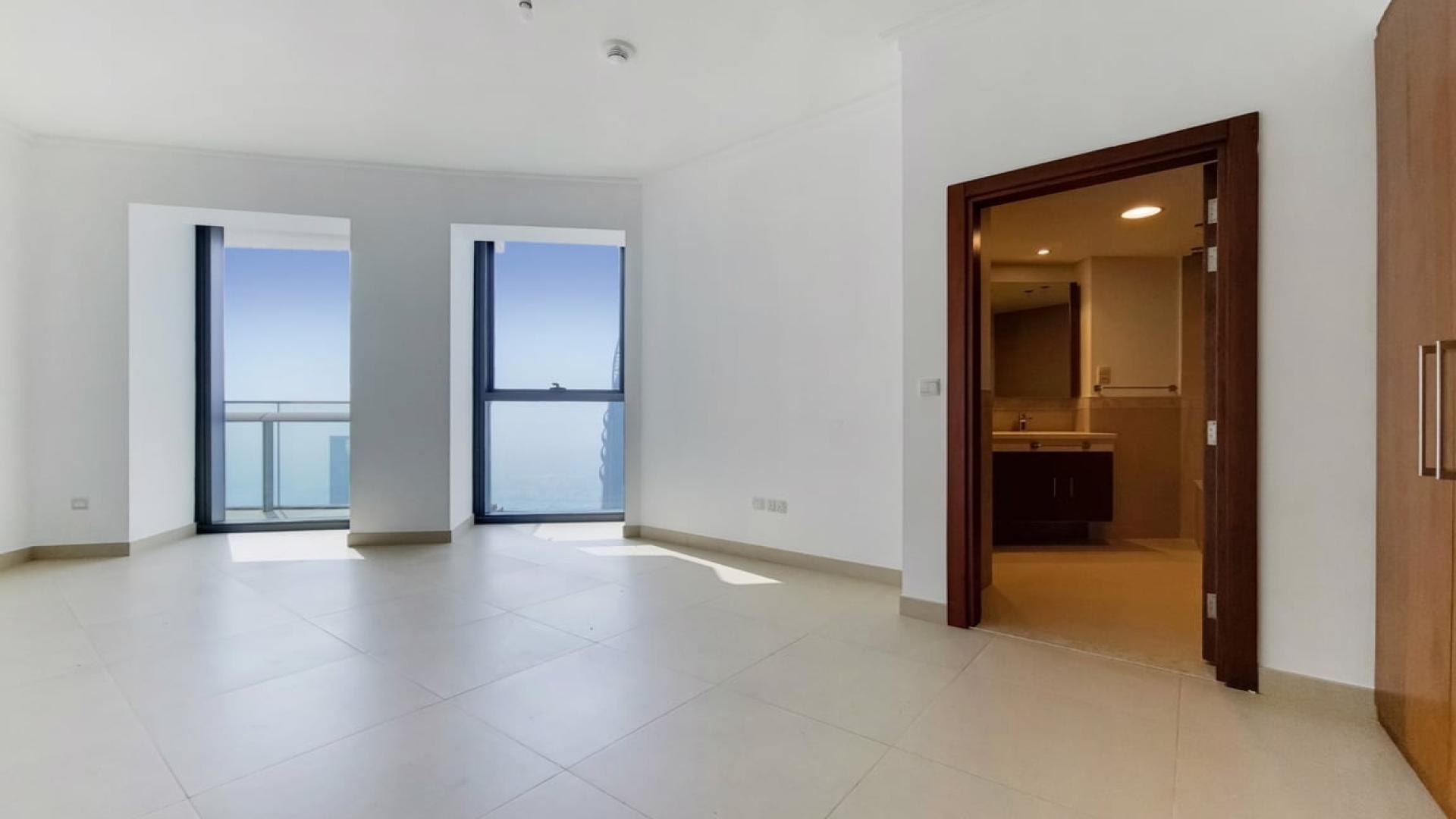 Vacant 2-bedroom apartment in Burj Vista, Downtown Dubai, with skyline views and modern interior